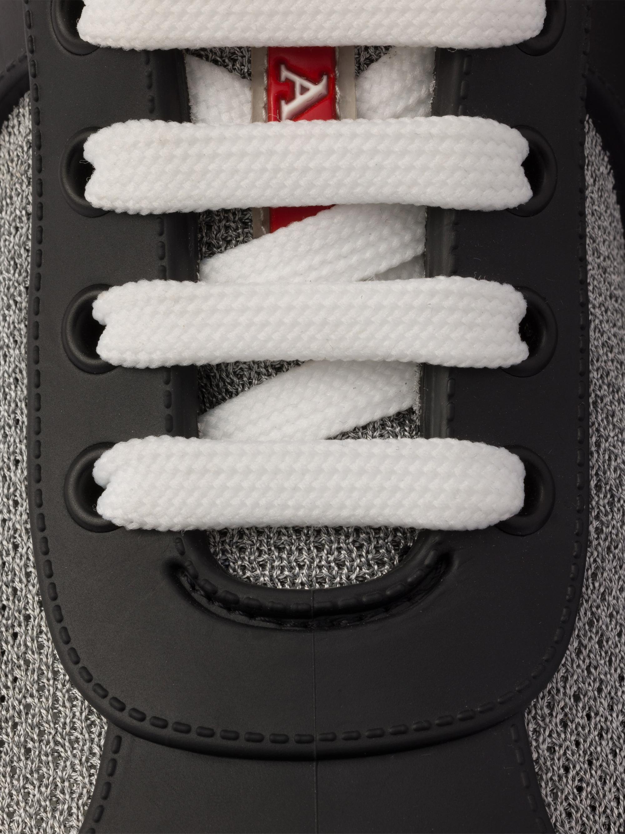 Prada Women's America's Cup Soft Rubber and Bike Fabric Sneakers