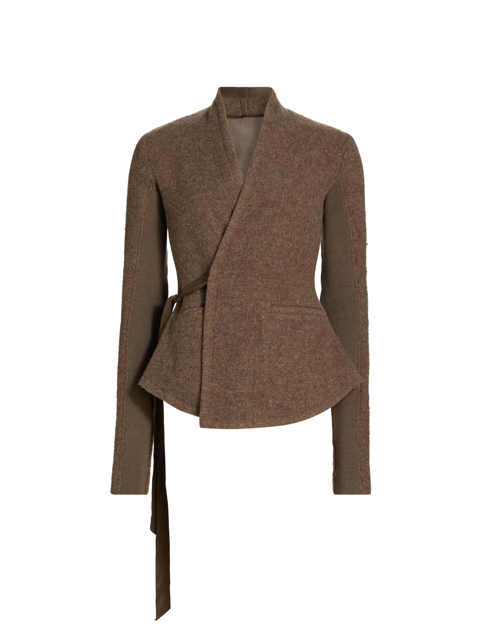 Rick Owens Women's Hollywood Wool Jacket - Fawn