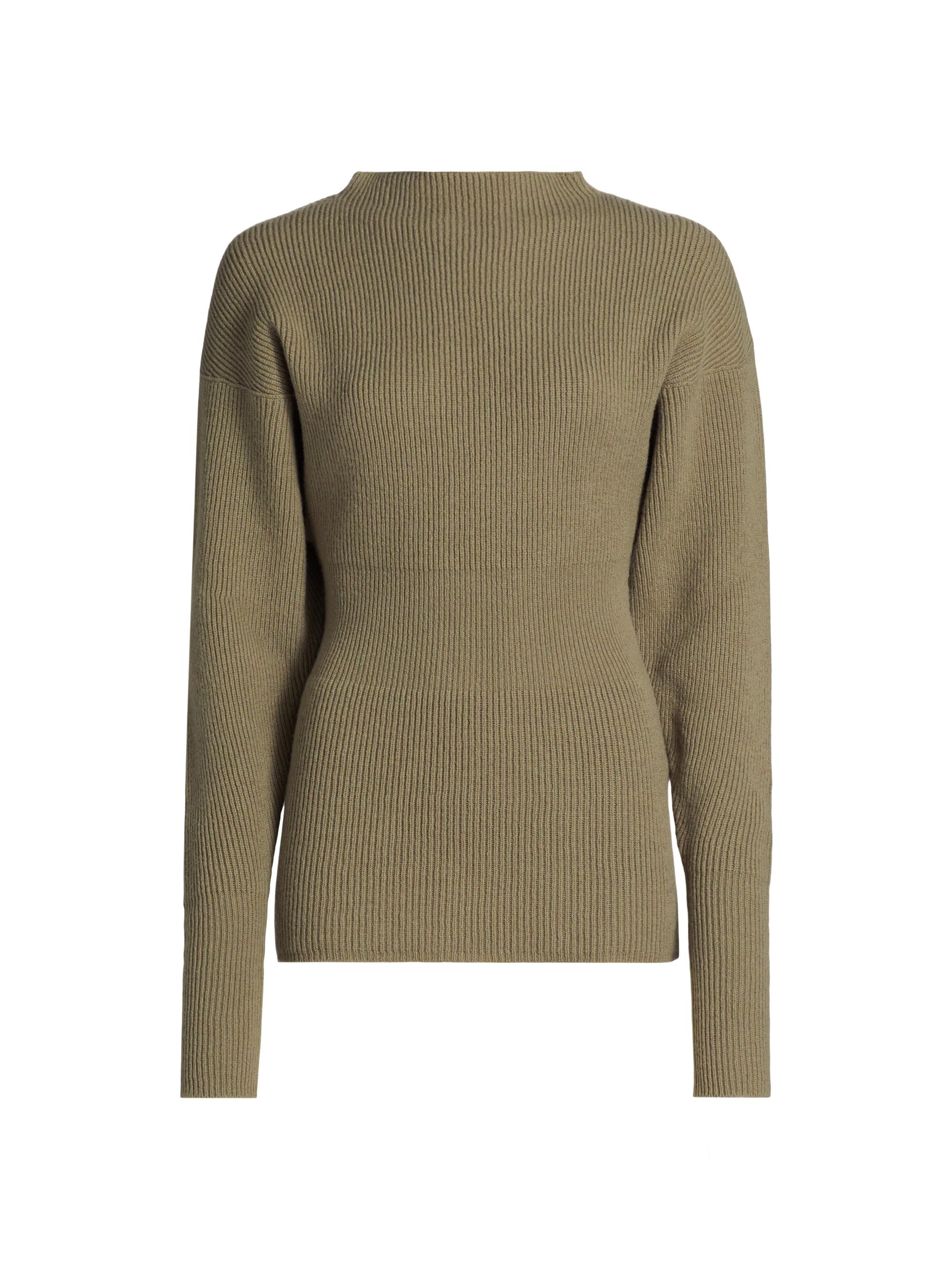 Rick Owens Women's Dafne Wool Sweater - Dust
