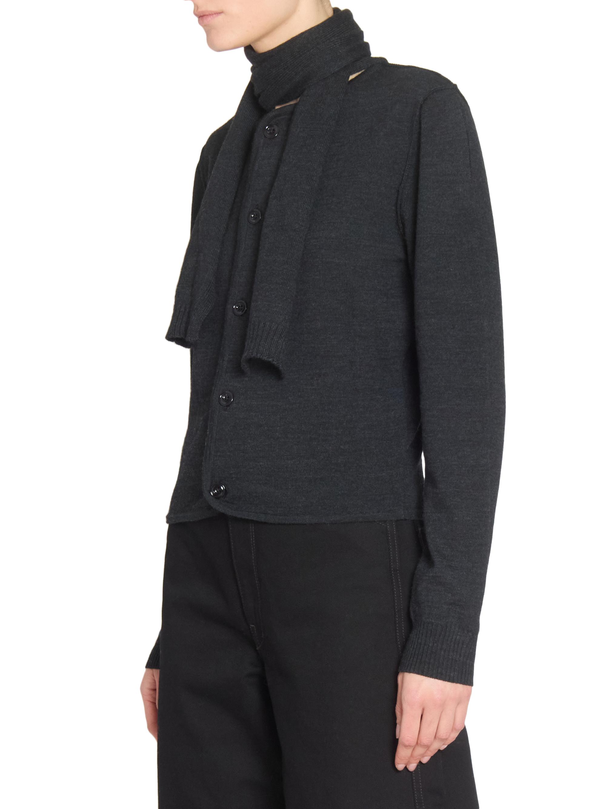 Lemaire Twisted Scarf Cardigan | Saks Fifth Avenue