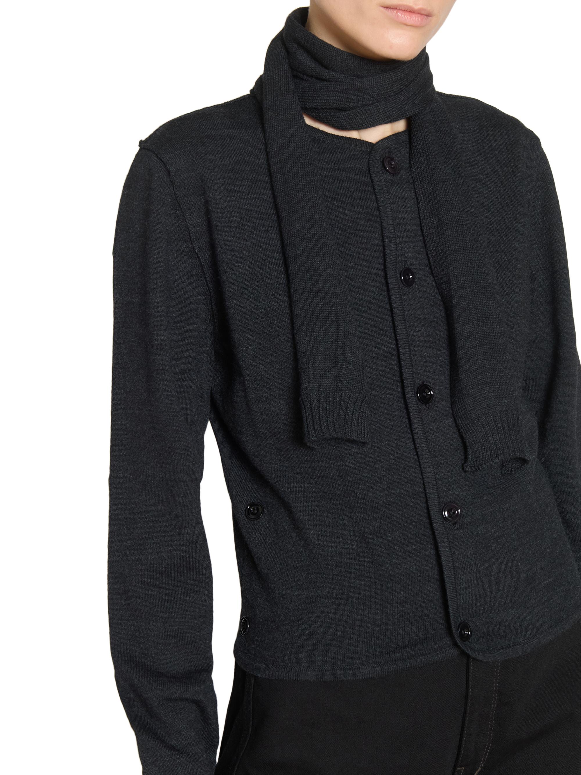 トップス lemaire twisted cardigan S LEMAIRE: Beige Relaxed Twisted Cardigan | SSENSE