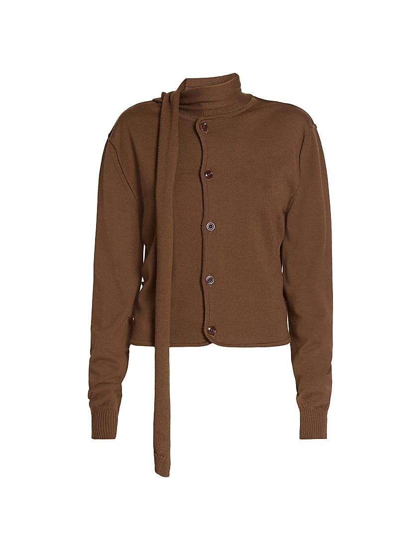 Shop Lemaire Twisted Scarf Cardigan | Saks Fifth Avenue Shop Lemaire Twisted Scarf Cardigan | Saks Fifth Avenue