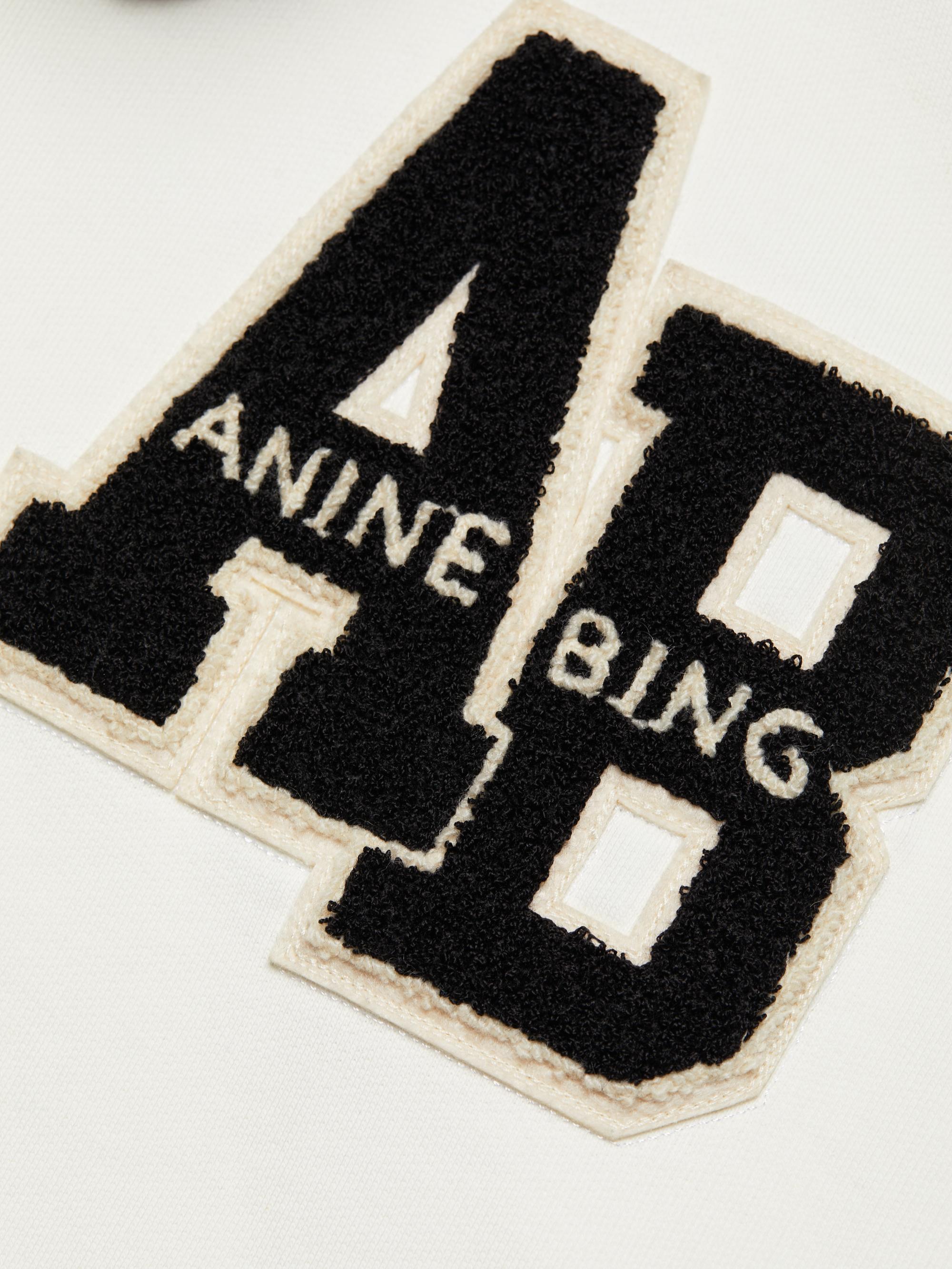 Anine Bing Miles Cotton Sweatshirt | Saks Fifth Avenue