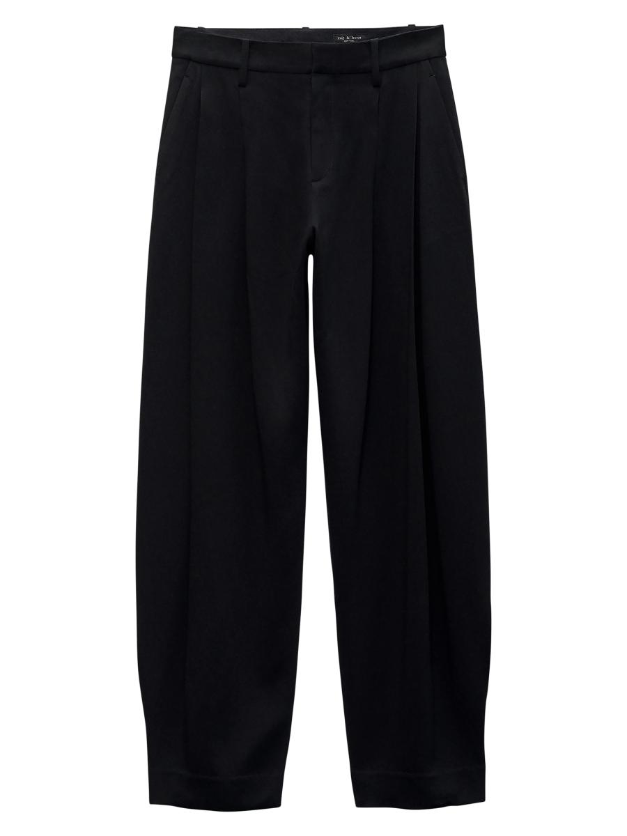 パンツ BODE SS25 Black crepe pant (WRS25BT048 BLKCR) Soft Crepe Wide Leg Pant