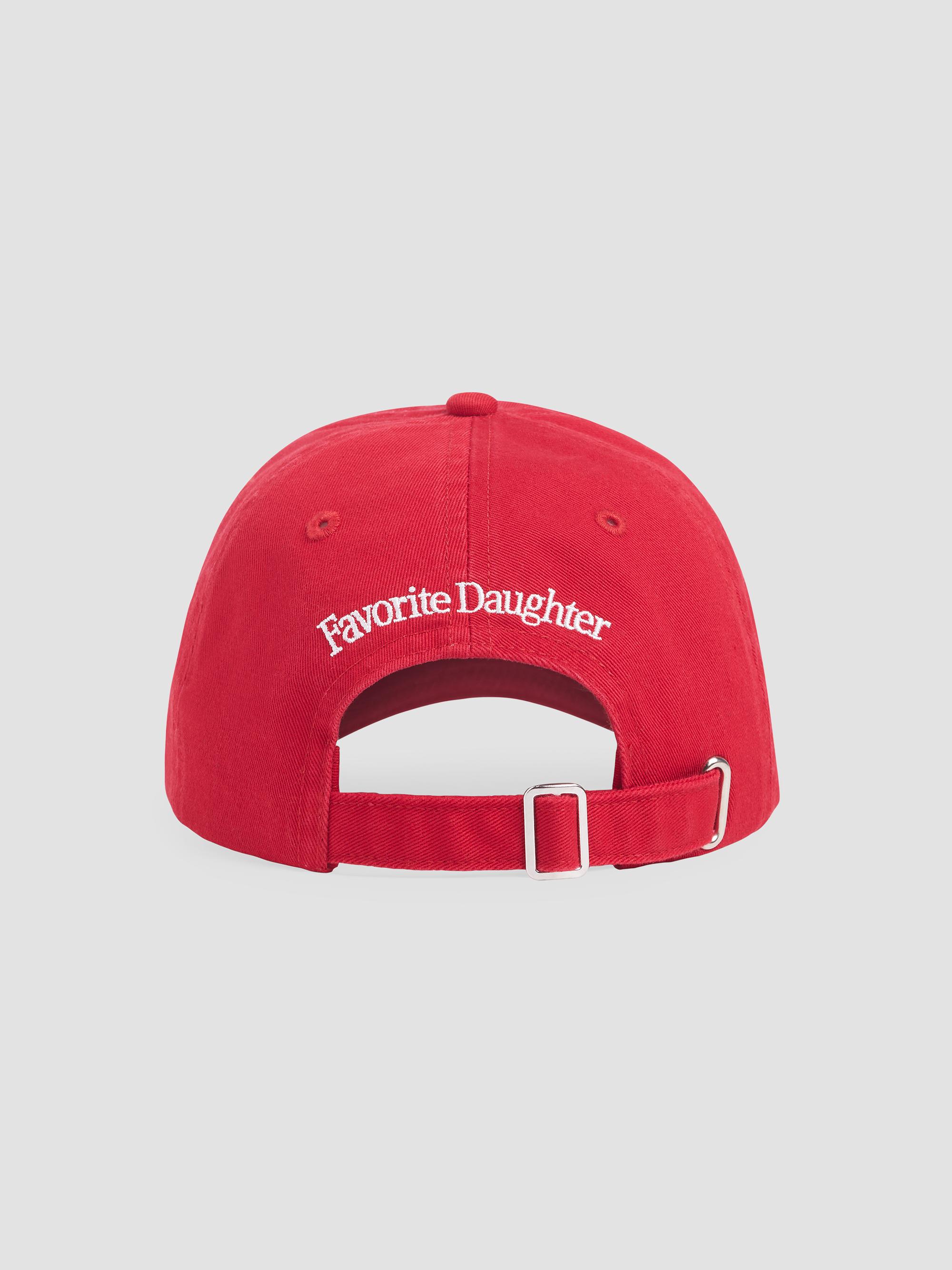 Favorite Daughter Women's Go Sports Baseball Hat - Red | Thumbnail 3
