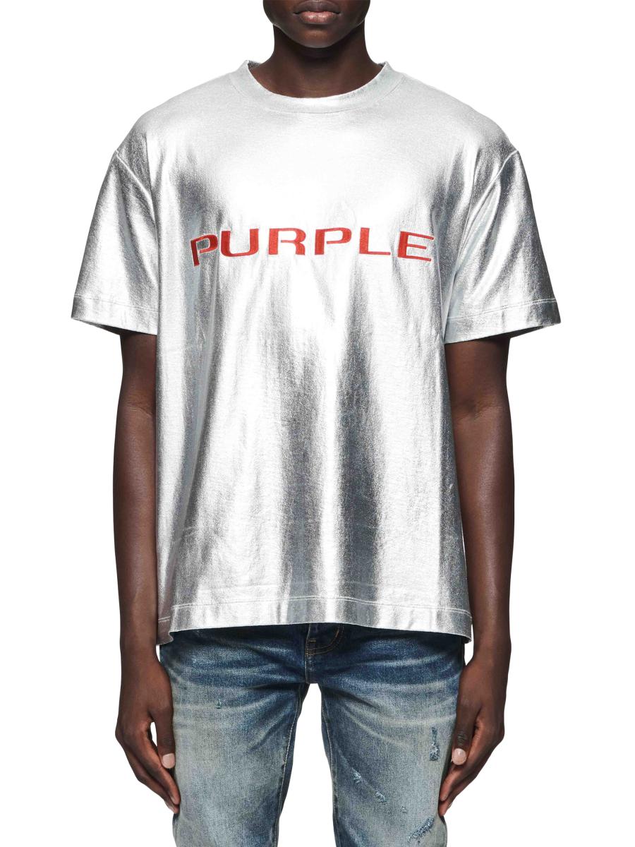 【PURPLE BRAND】★関税送料込★PURPLE BRAND Textured T-Shirt PURPLE BRAND TEXTURED TEE - RED | Platinum