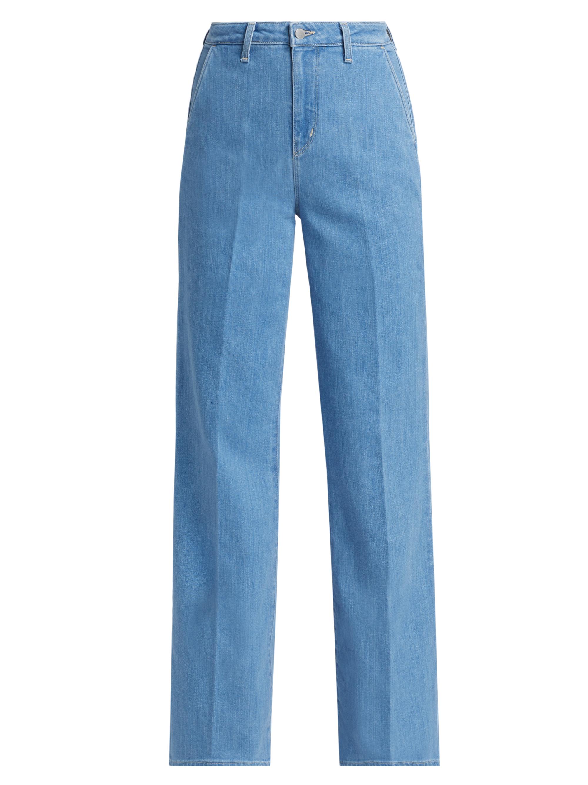 L'AGENCE Women's Weston Denim High-Rise Wide-Leg Trousers - Aliso