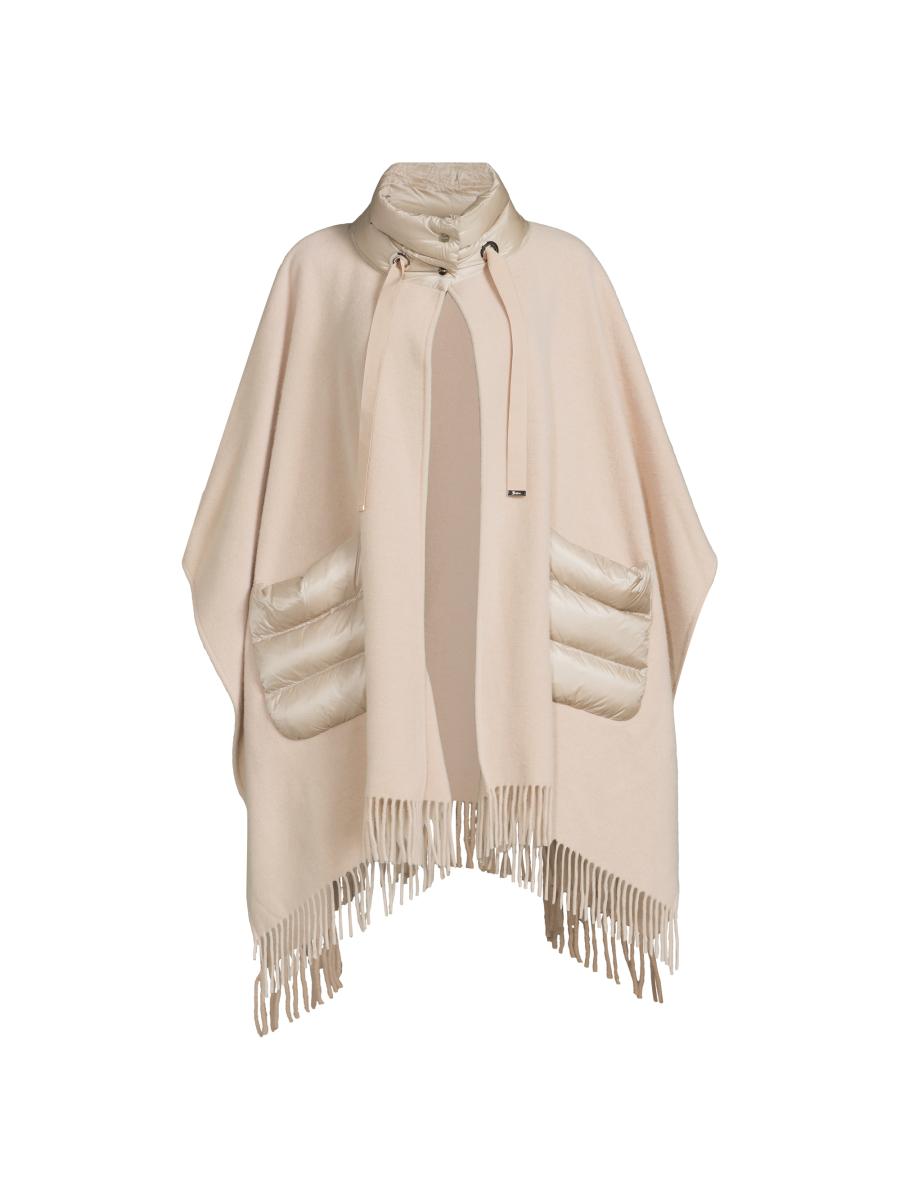 Herno Wool-Cashmere Open Poncho | Saks Fifth Avenue