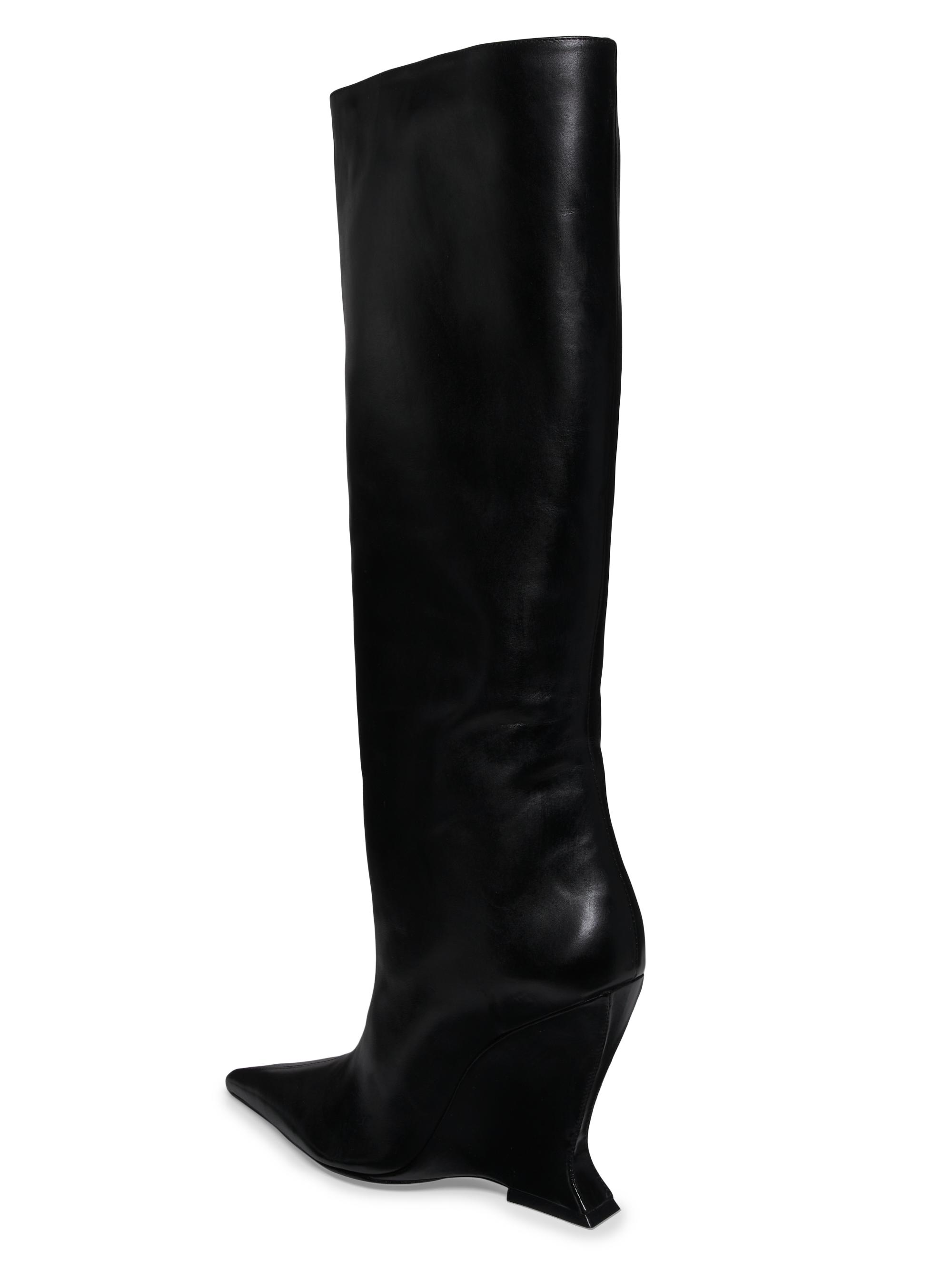 Siena 115MM Leather Over-The-Knee Boots