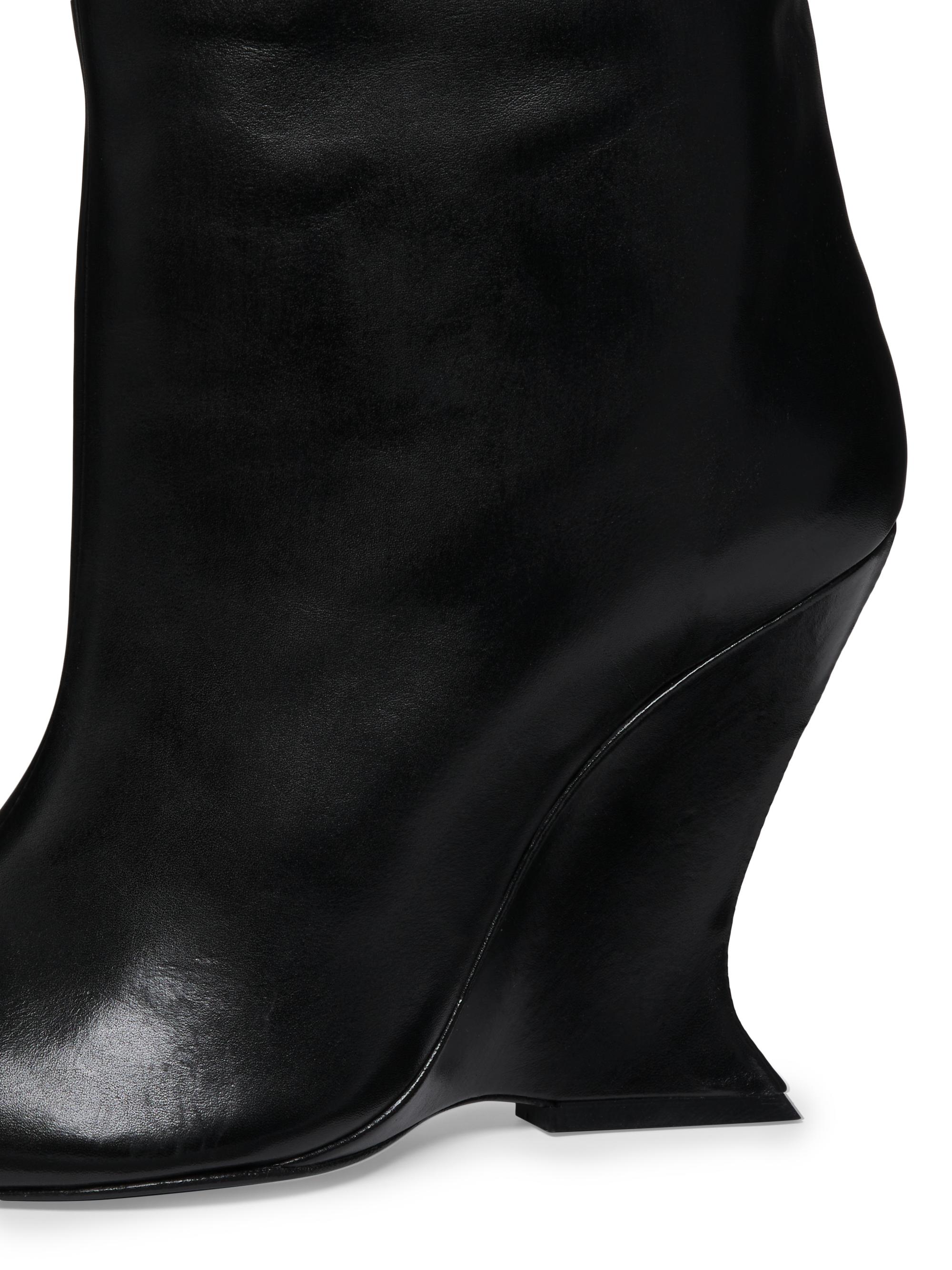 Siena 115MM Leather Over-The-Knee Boots