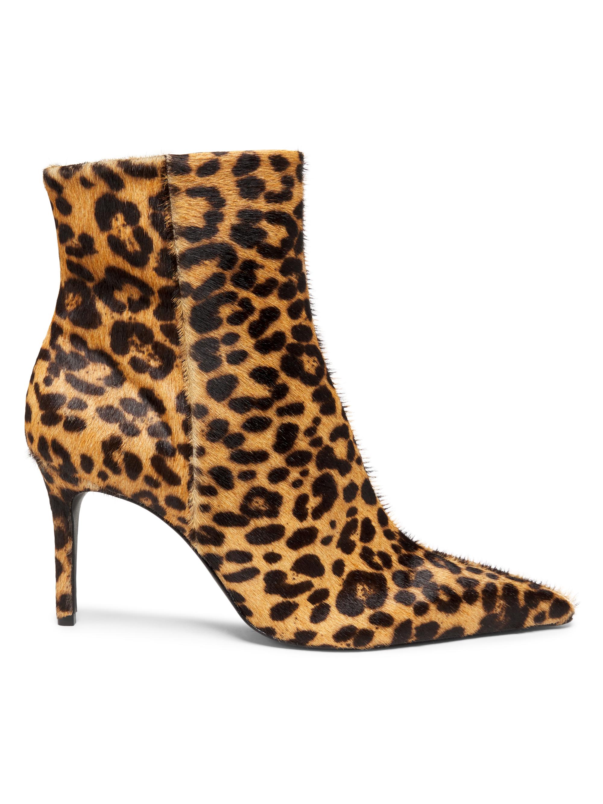 Schutz Women's Mikki Calf-Printed Boots - Natural