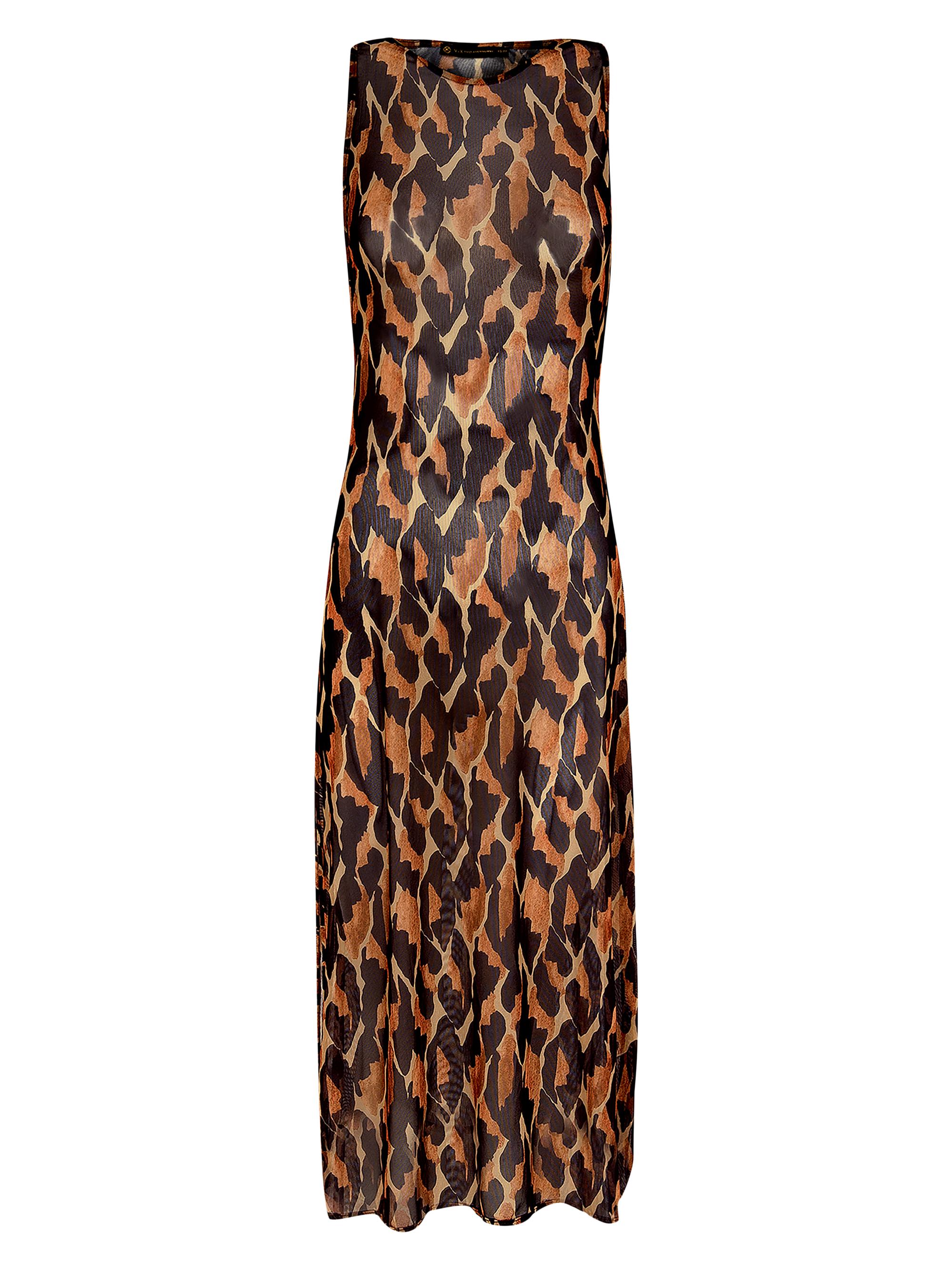 ViX by Paula Hermanny Women's Camu Twist Long Cover-Up Dress