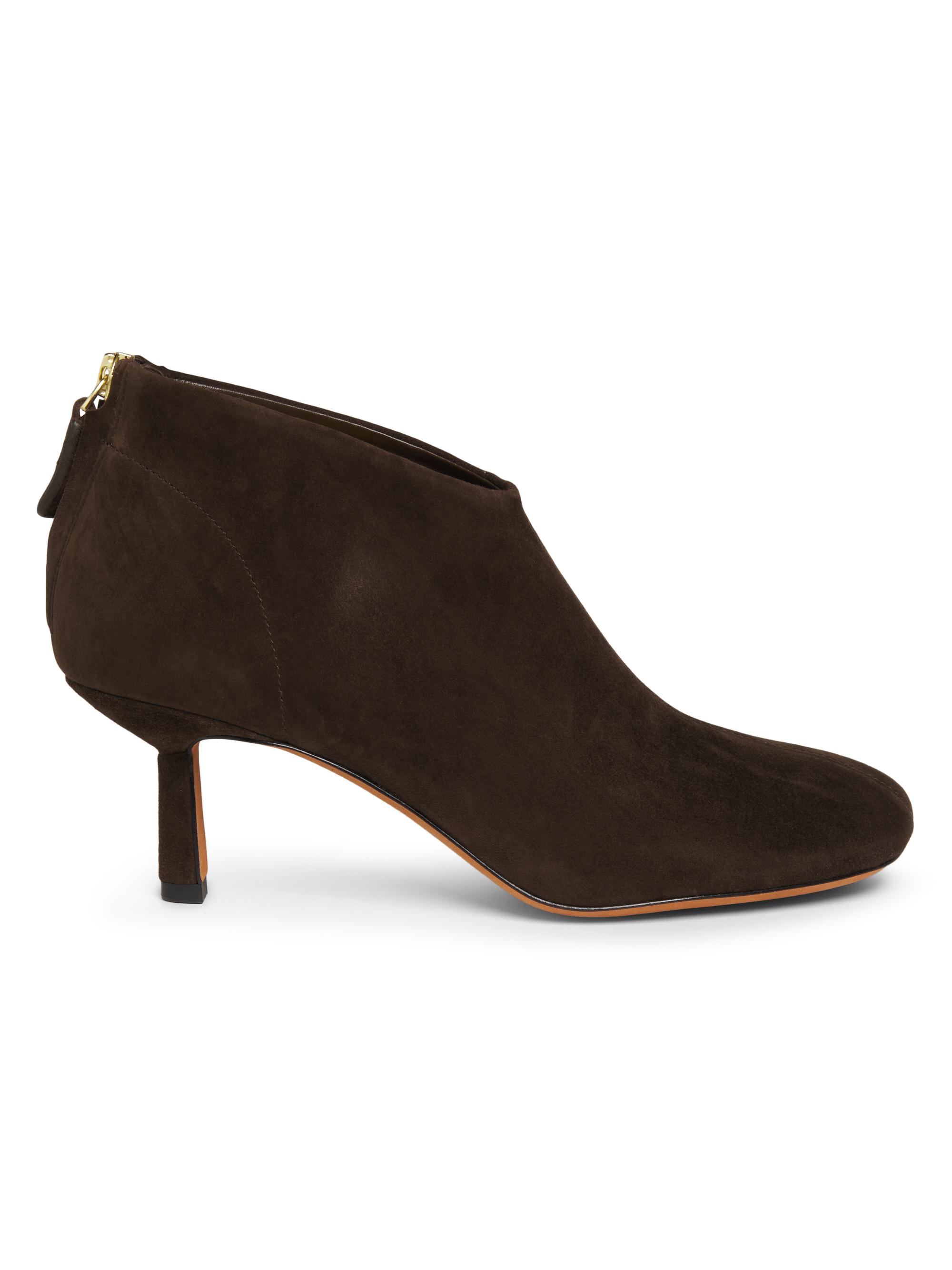 3.1 Phillip Lim Women's ID Glove 65MM Suede Booties - Chocolate