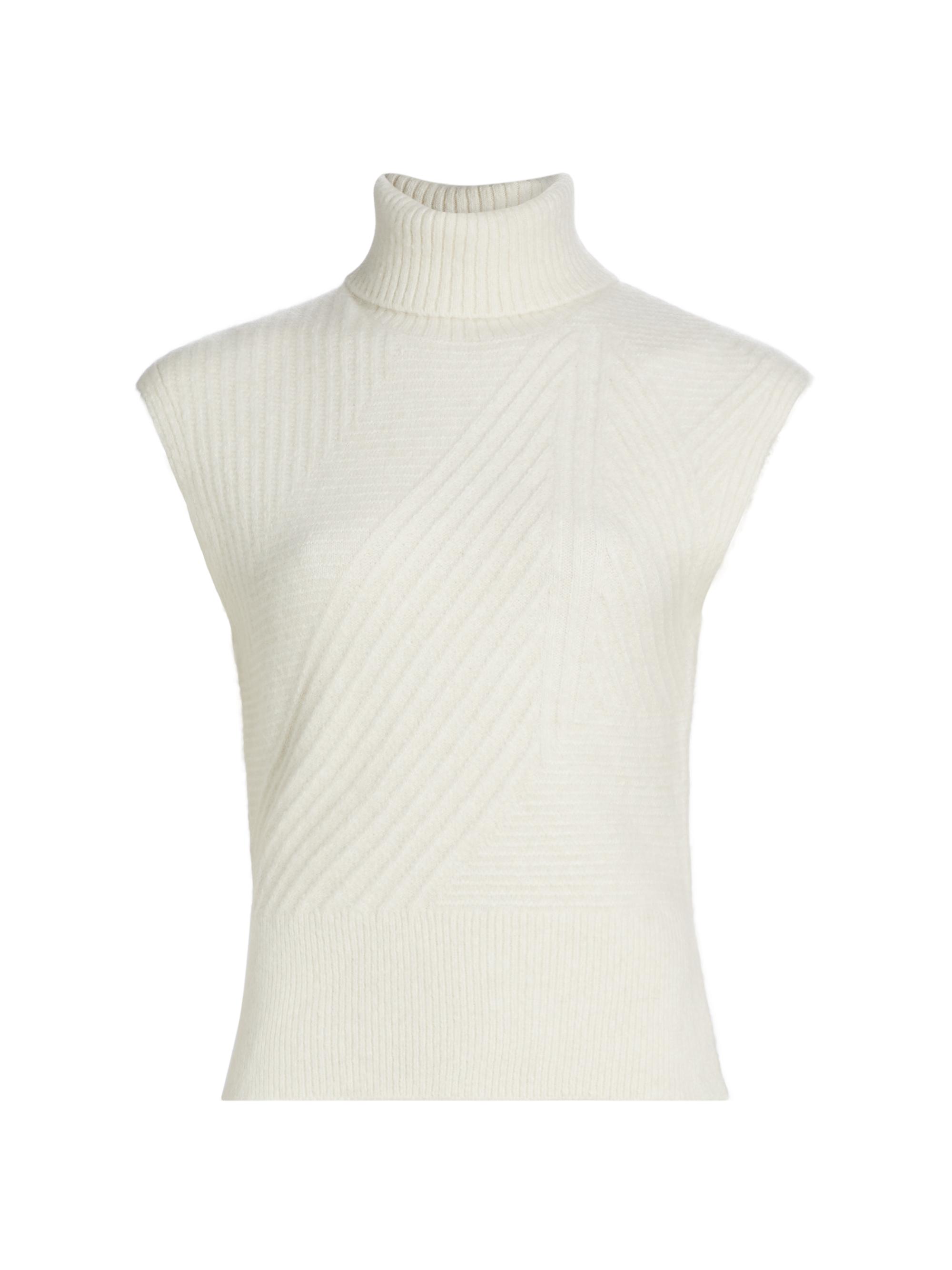 Tanya Taylor Women's Aaron Turtleneck Top - Cream