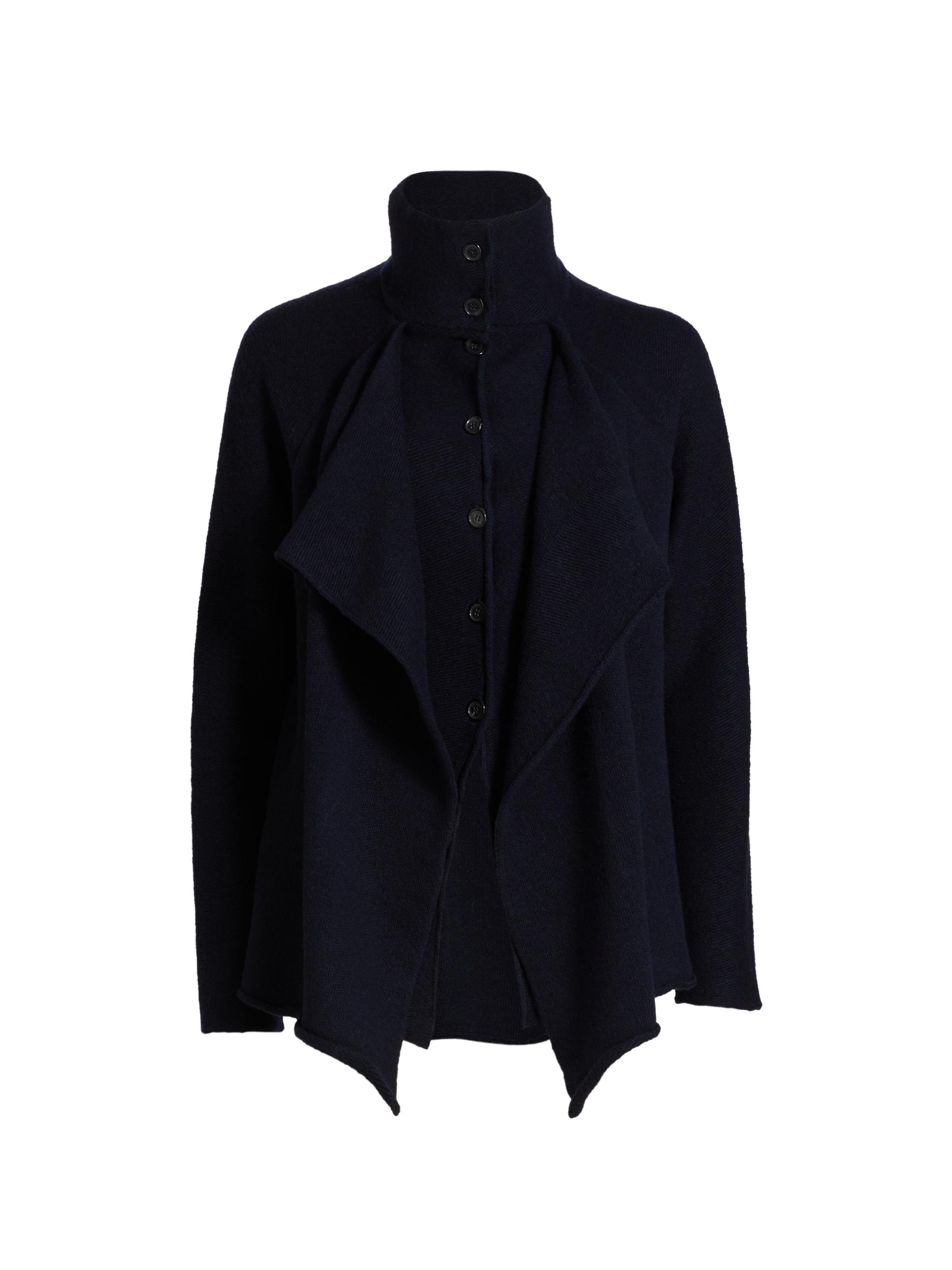 JW Anderson Women's Wool-Blend Layered Sweater - Navy