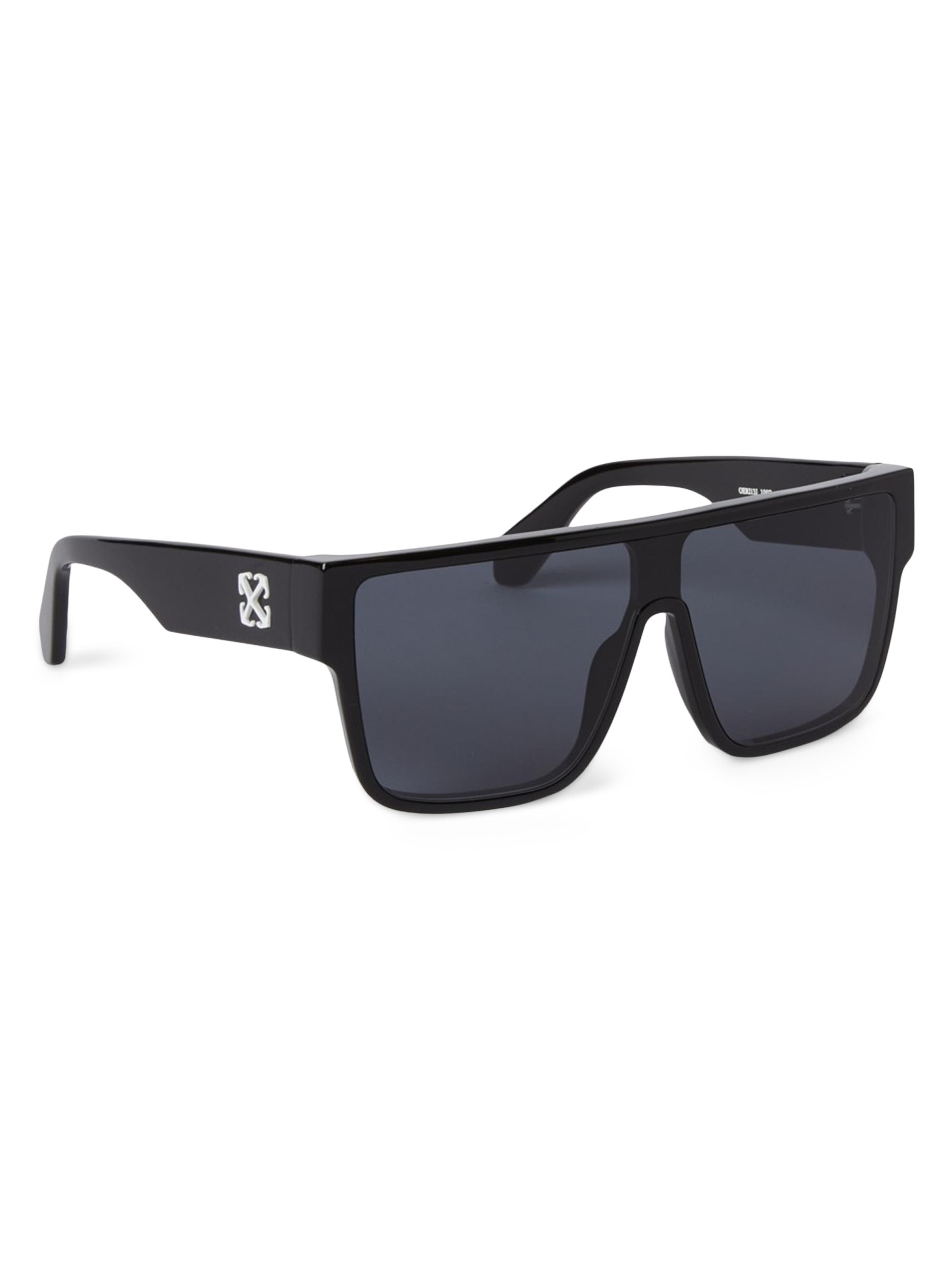 Off-White Syracuse 132MM Shield Sunglasses | Saks Fifth Avenue