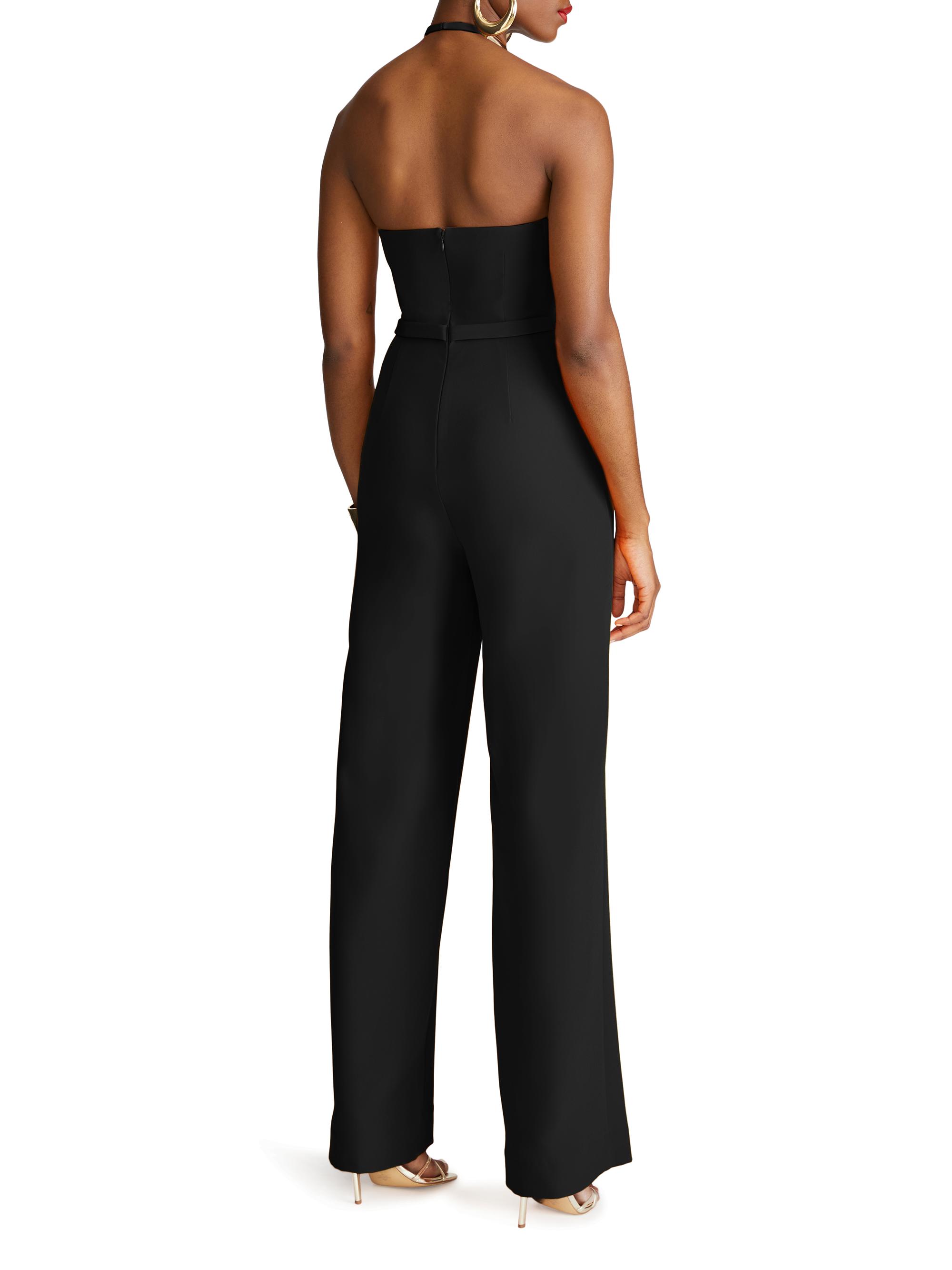 Halston Oki Stretch Crepe Jumpsuit | Saks Fifth Avenue