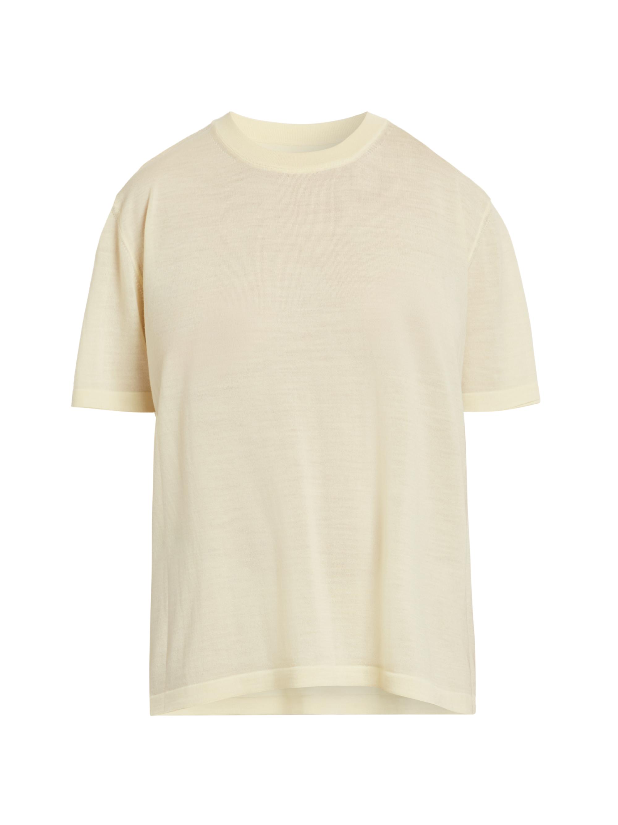 Armarium Women's Merino Wool Crewneck T-Shirt - Sun