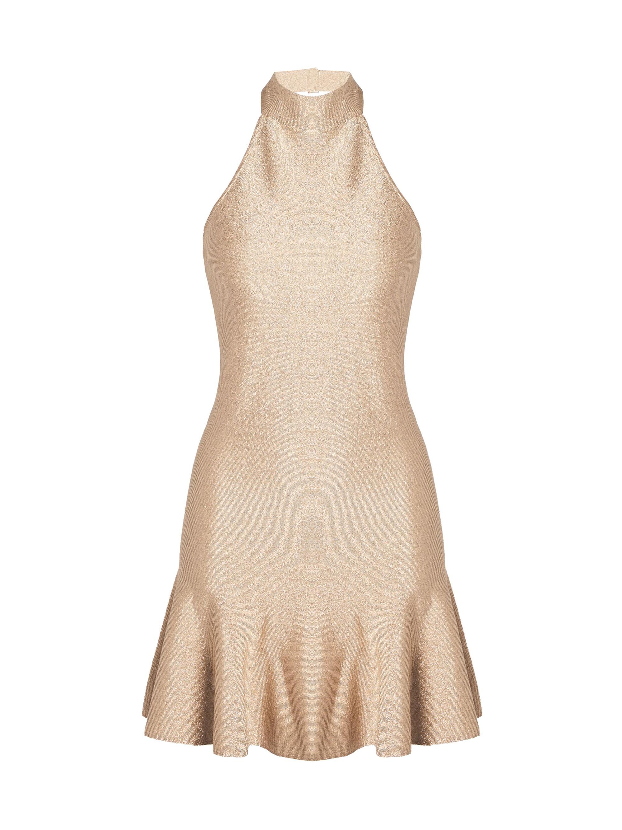 Retrofête Women's Luca Dress - Metallic Gold