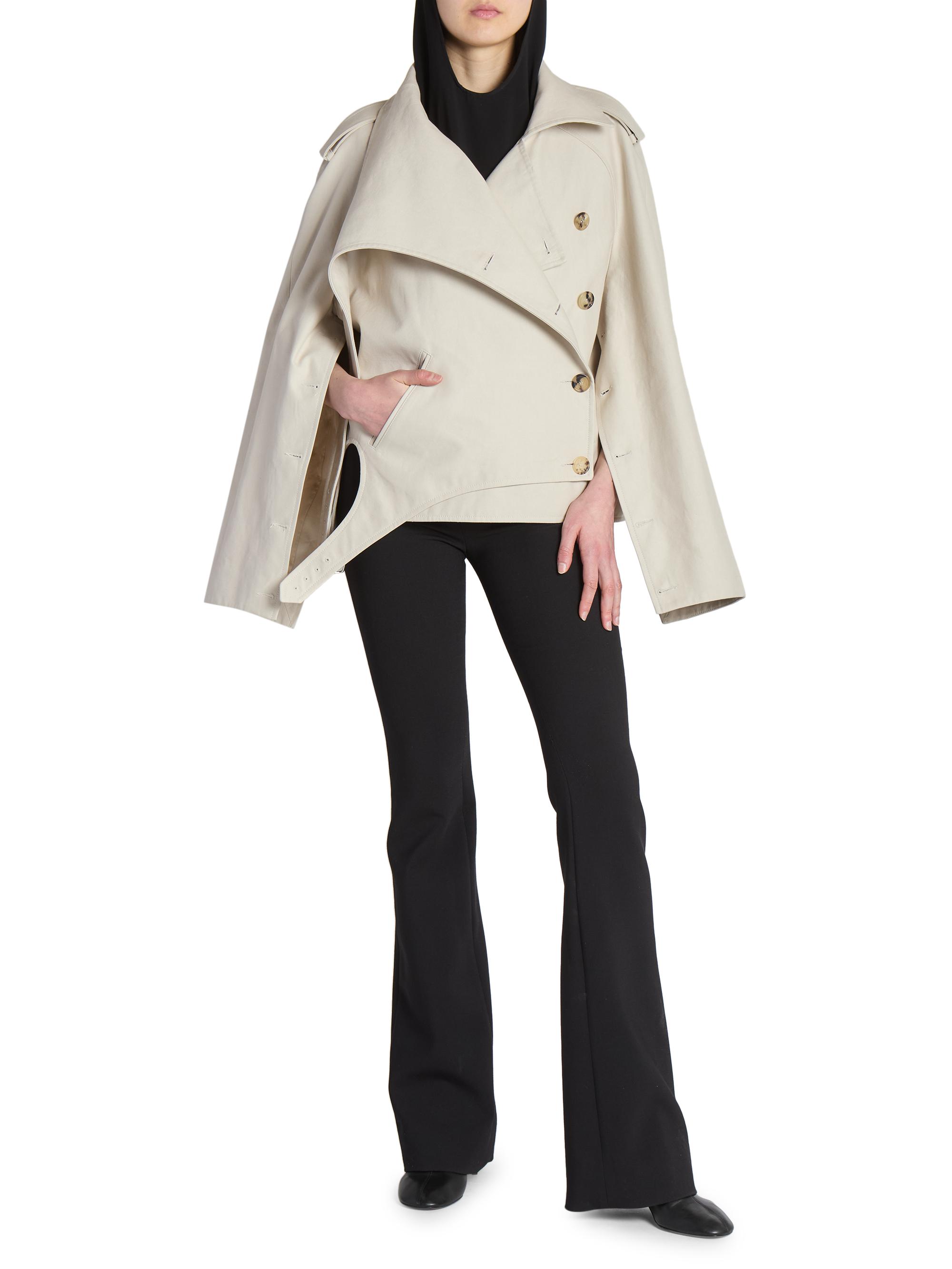 Courreges Oblique Short Trench Coat | Saks Fifth Avenue