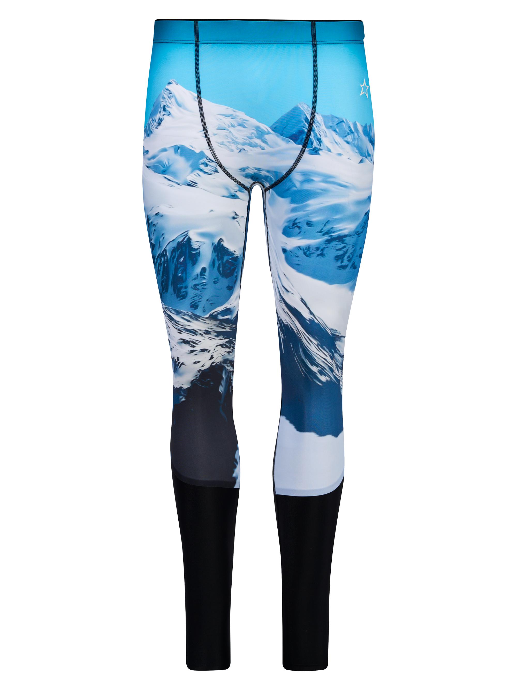 Perfect Moment Men's Perfect Mountain Tech Leggings - Landscape
