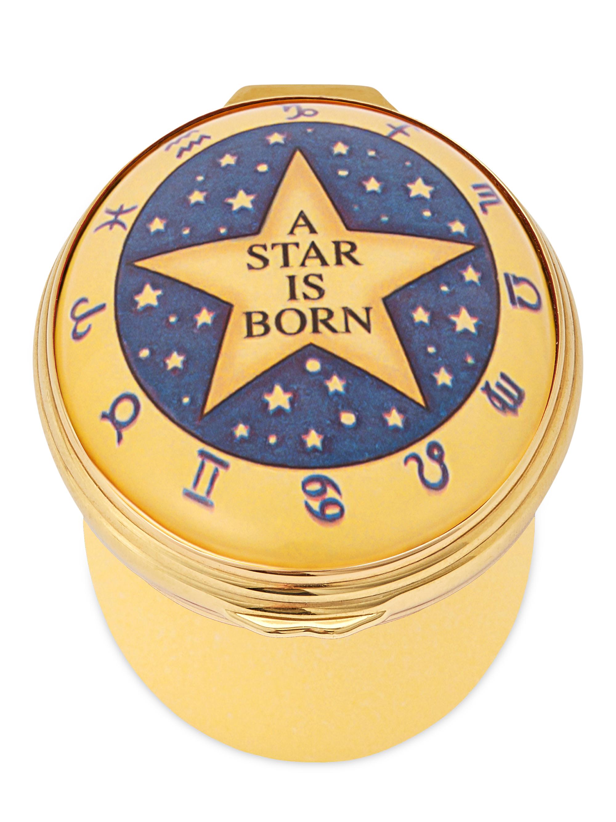 Halcyon Days A Star Is Born Enamel Box