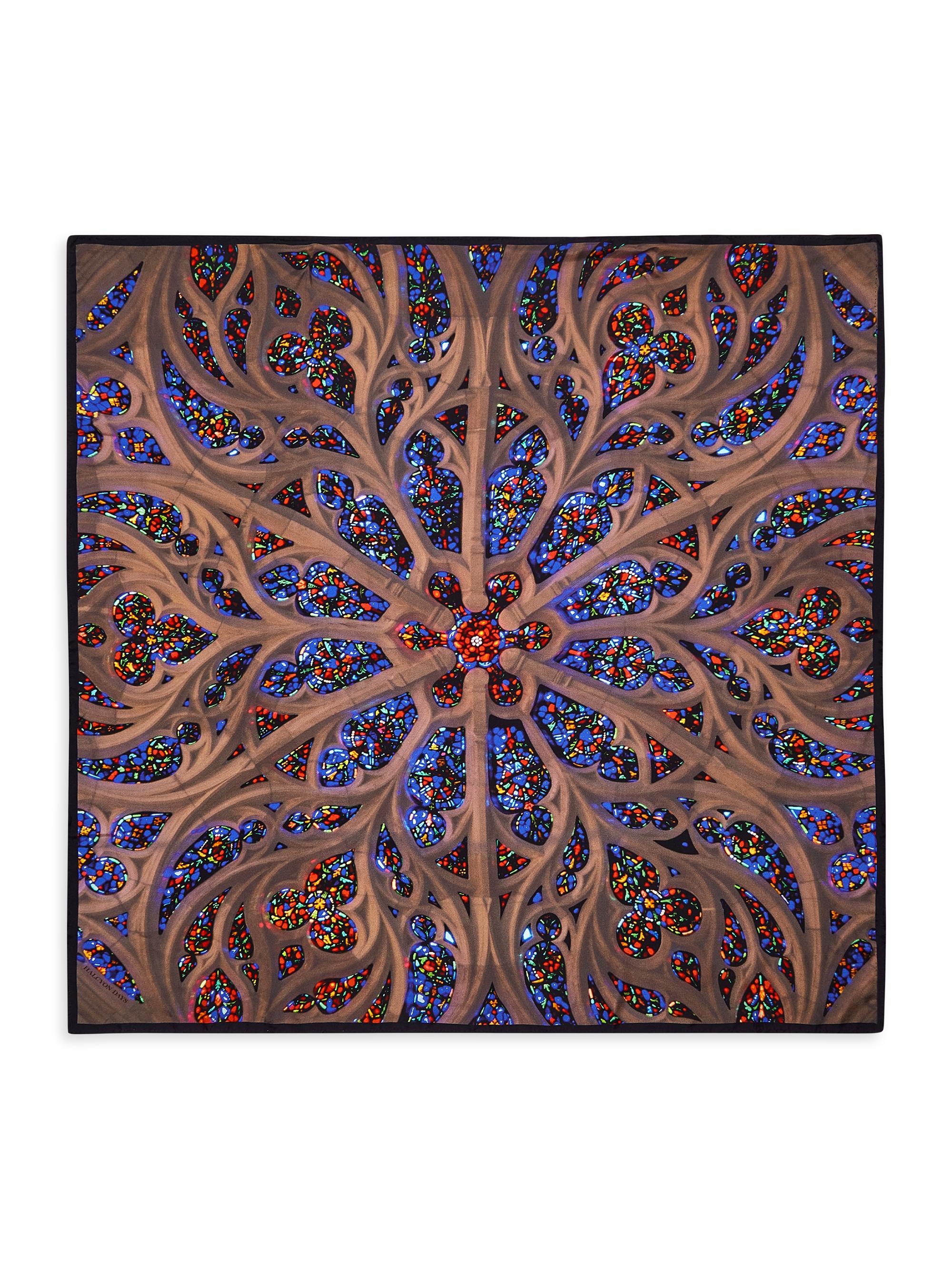 Halcyon Days Women's St. Thomas Rose Window Scarf