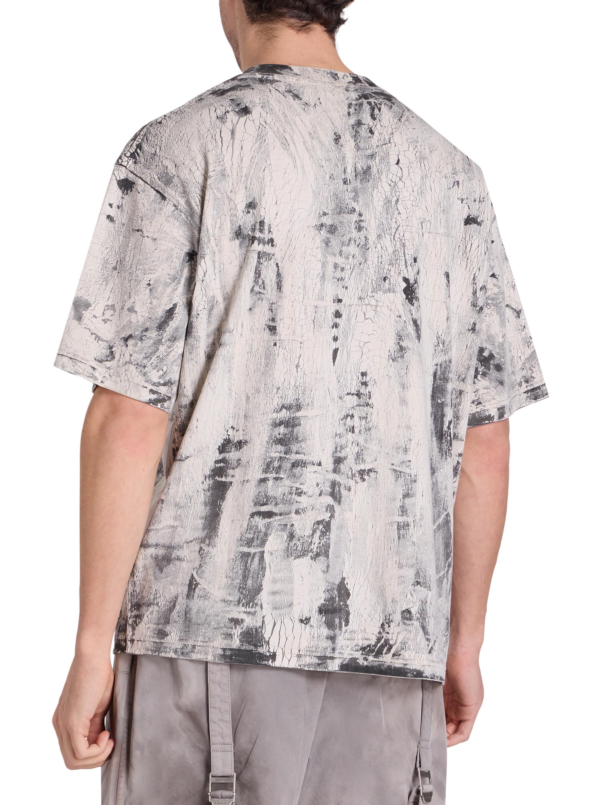 Acne Studios Exford U Bow Logo Cotton T-Shirt | Saks Fifth Avenue