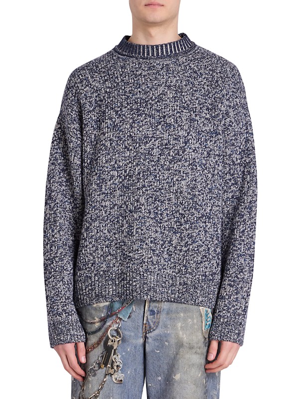 Shop Acne Studios Kwisted As Heart Wool-Blend Sweater | Saks Shop Acne Studios Kwisted As Heart Wool-Blend Sweater | Saks