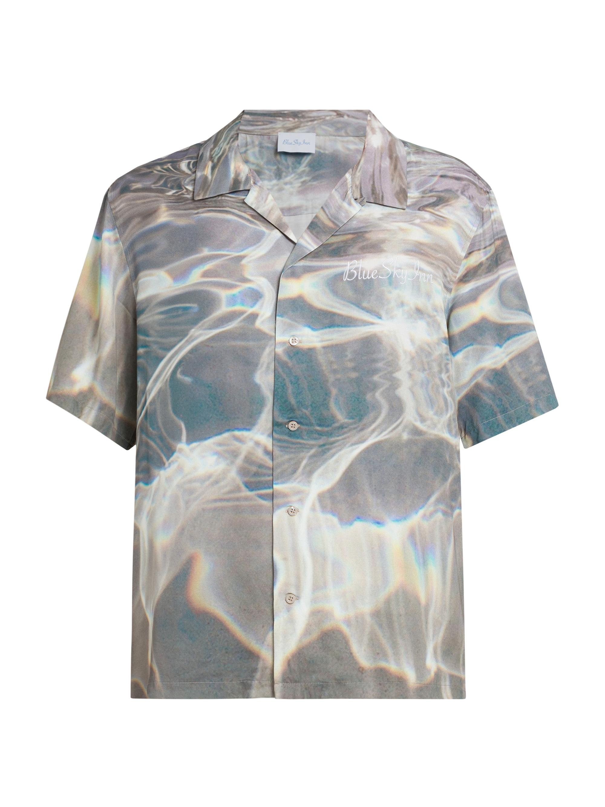 Blue Sky Inn Men's Underwater Camp Shirt - All Over Print