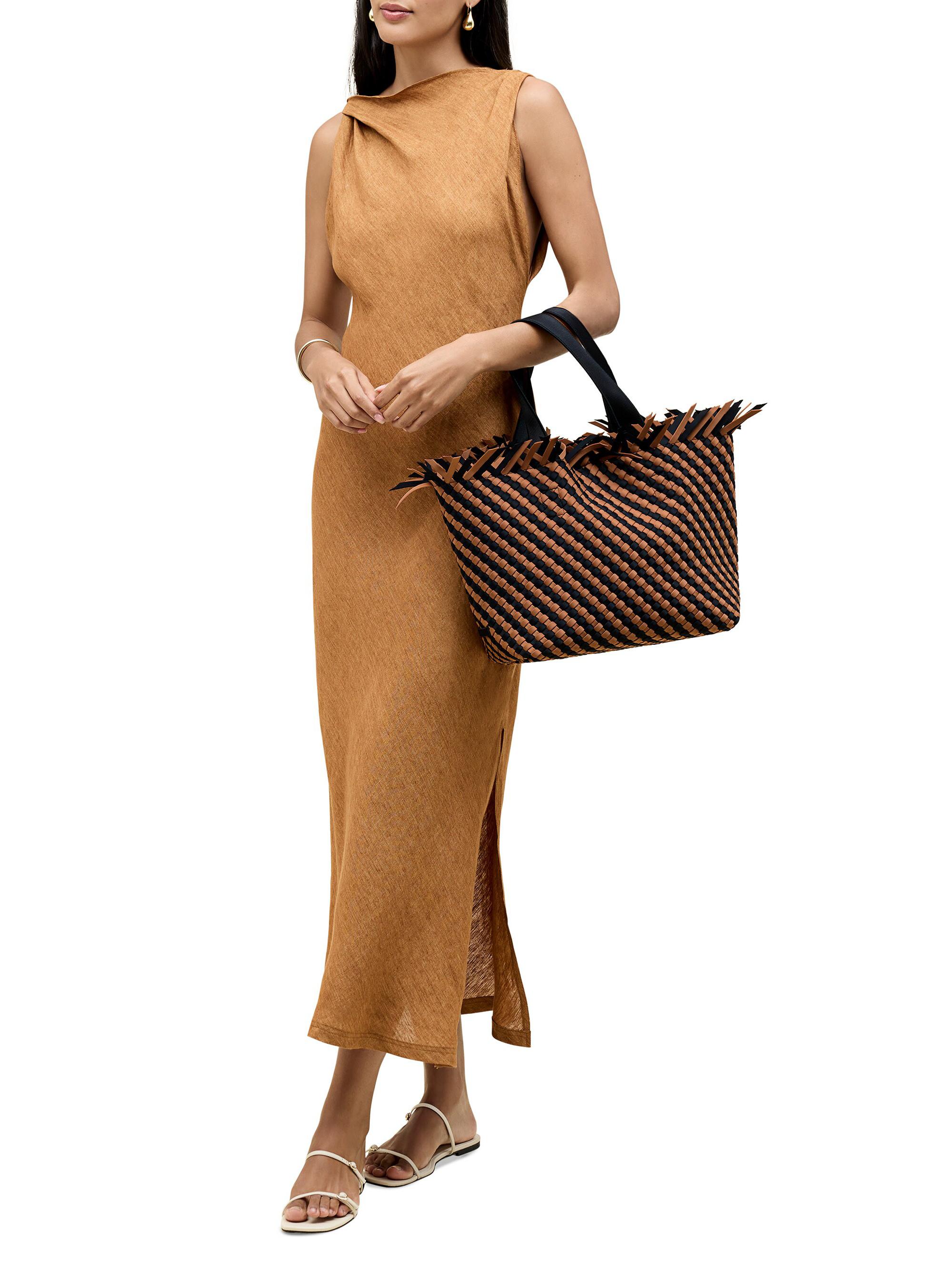 Naghedi Havana Medium Stripe Tote Bag | Saks Fifth Avenue