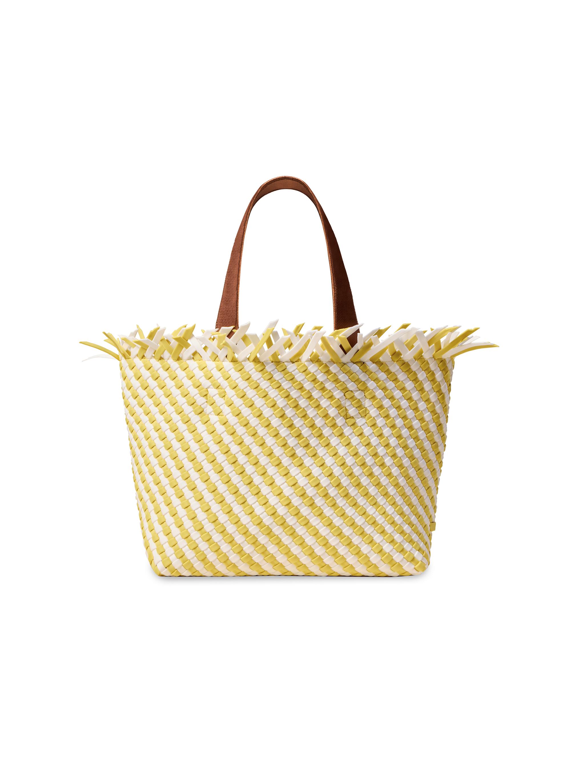 Naghedi Women's Havana  Stripe Tote Bag - Soleil