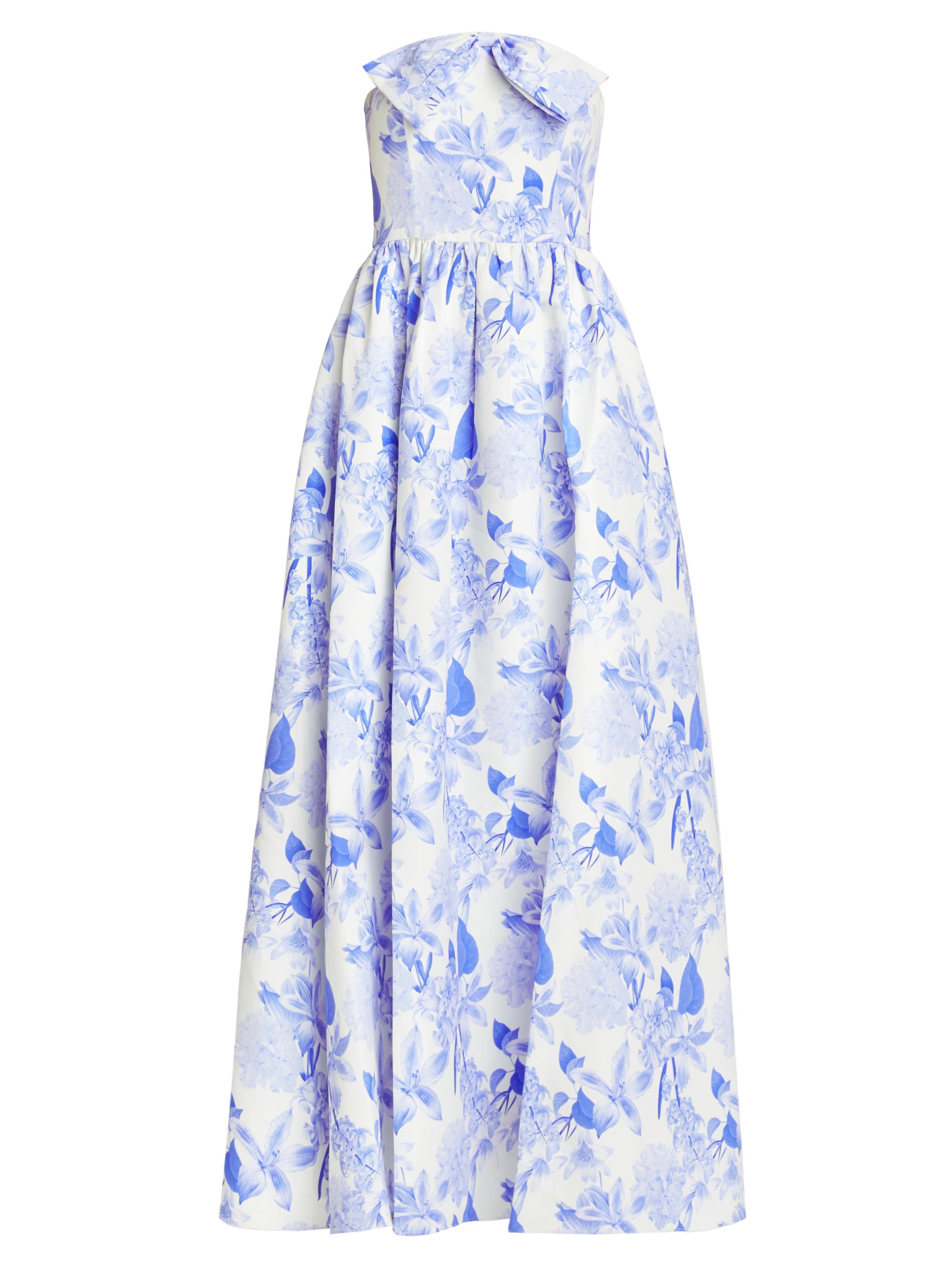 Sachin & Babi Women's Isabeau Strapless Gown - Powder Azure Fields