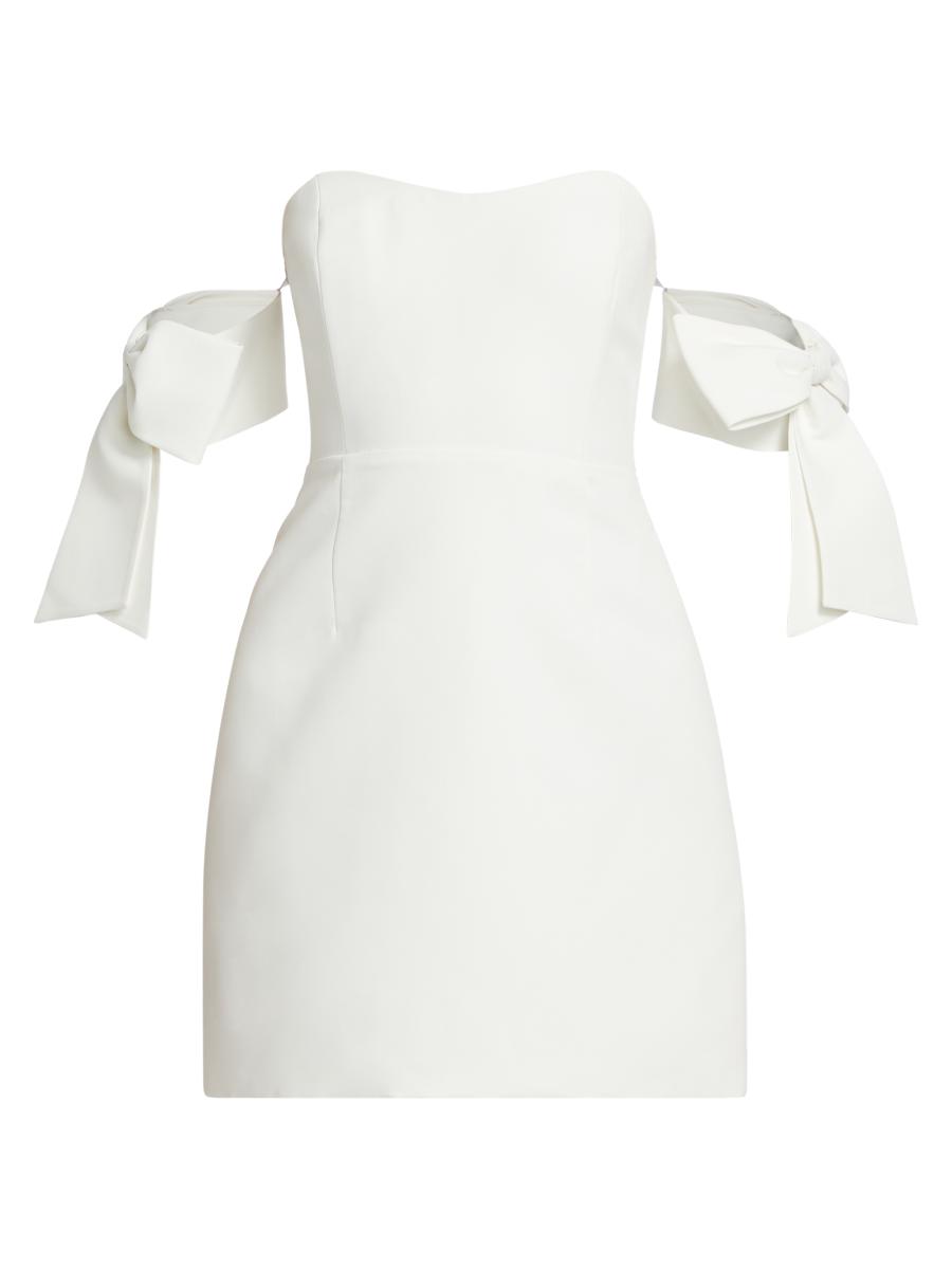 Sachin & Babi Women's Stephi Off-the-shoulder Minidress In Ivory