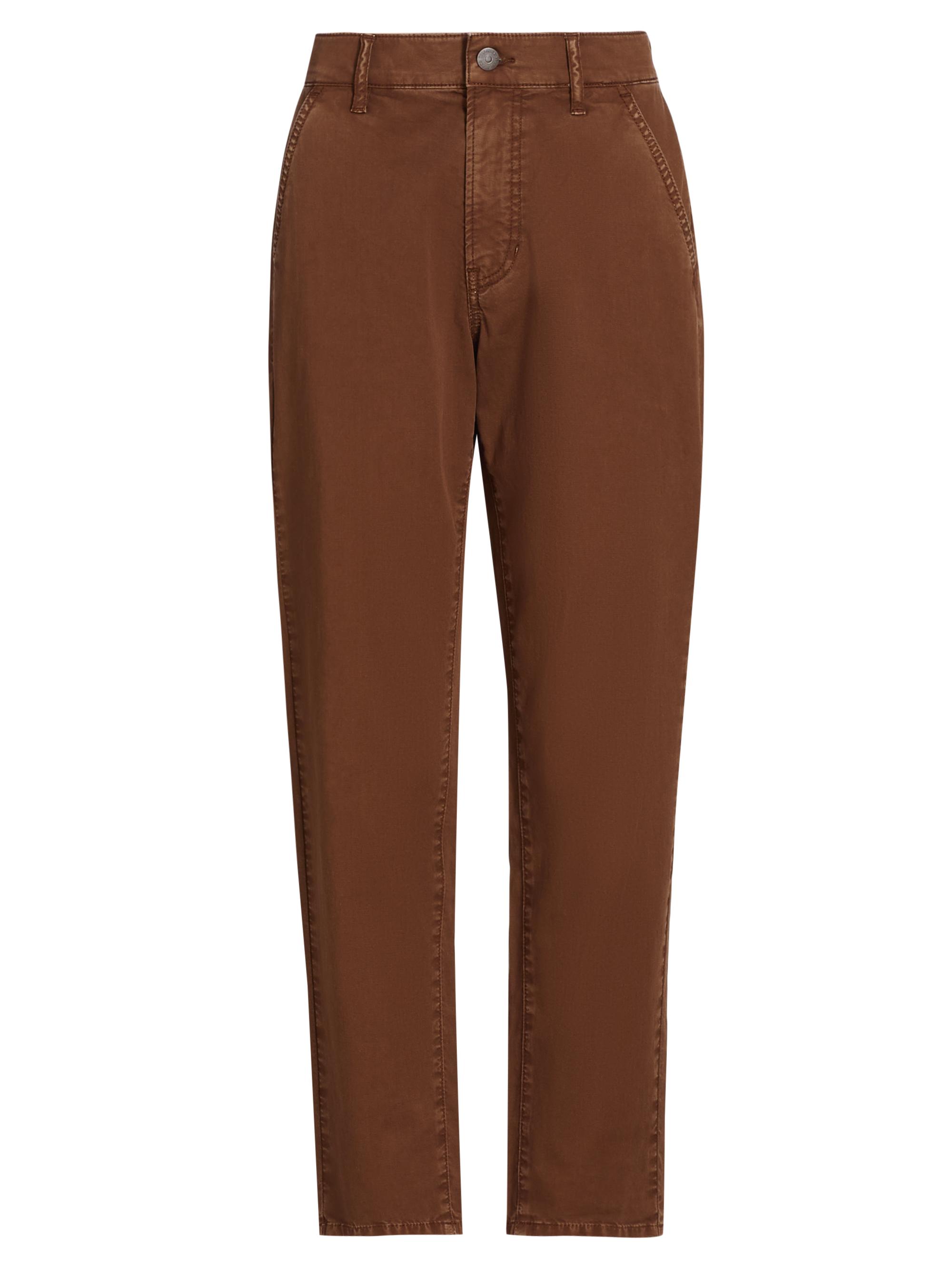 Veronica Beard Women's Sia Twill Chino Tapered Pants - Deep Ochre