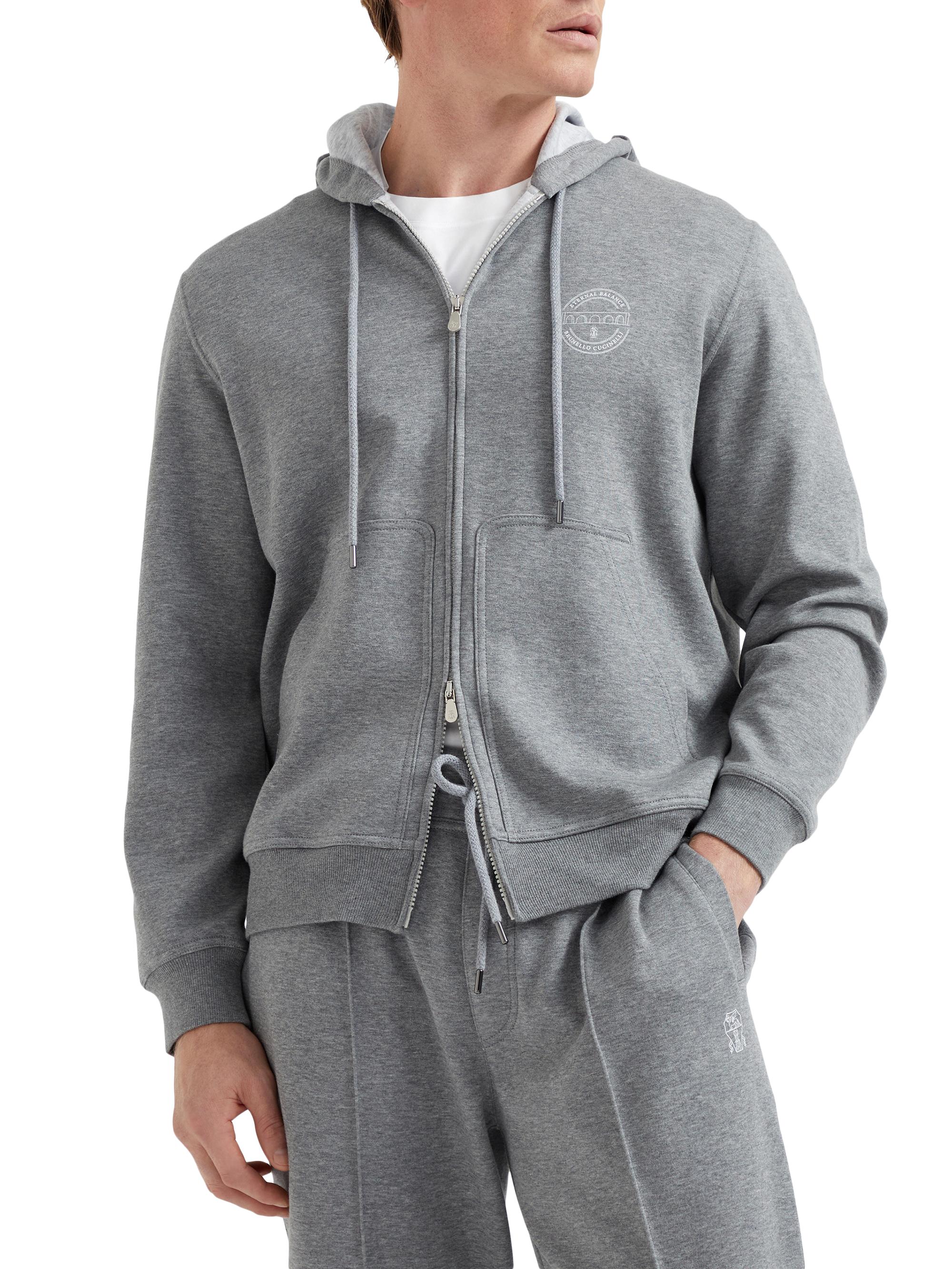 Brunello Cucinelli | Black | Men's Cotton, Cashmere and Silk Fren