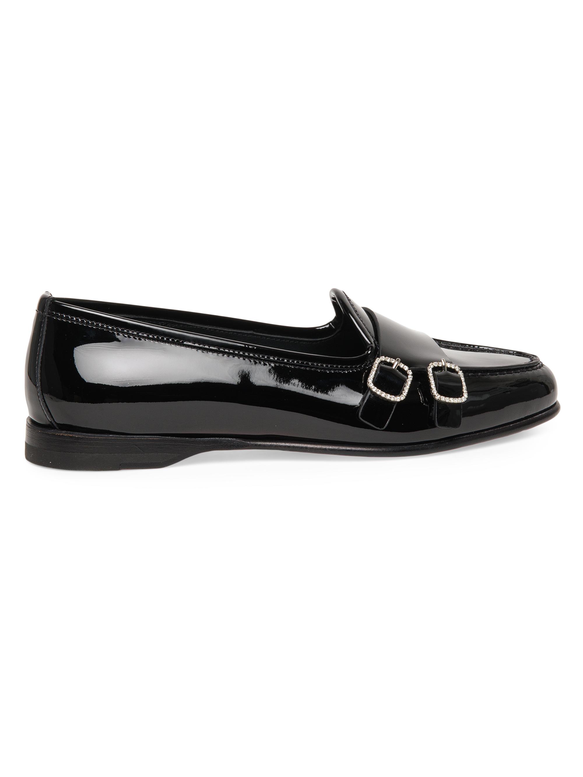 Santoni Patent Leather Loafers Saks Fifth Avenue