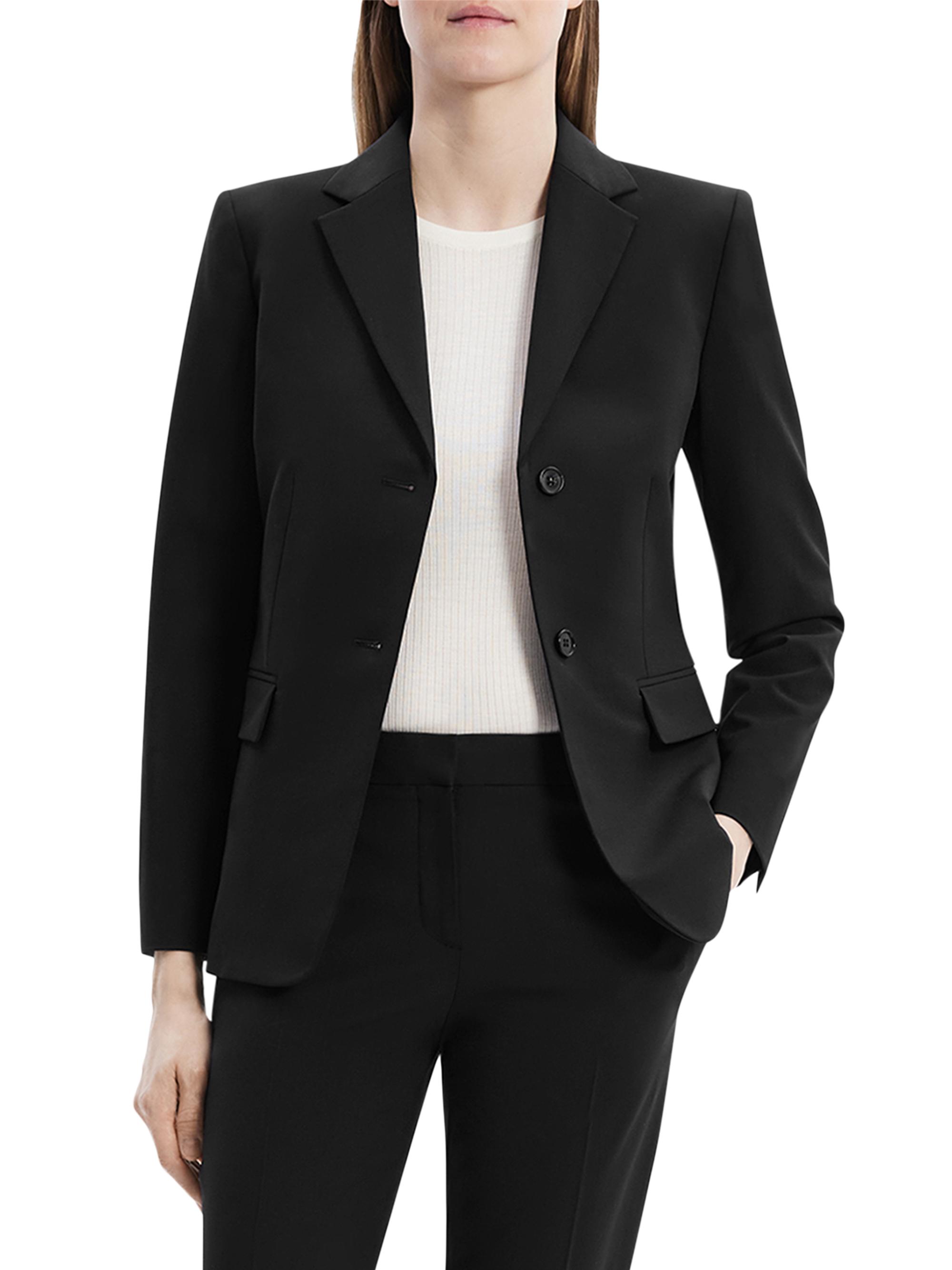 【Theory】2020年 FITTED BLAZER ブレザー 0 セオリー Theory Slim-Fit Wool Blazer | Saks Fifth Avenue