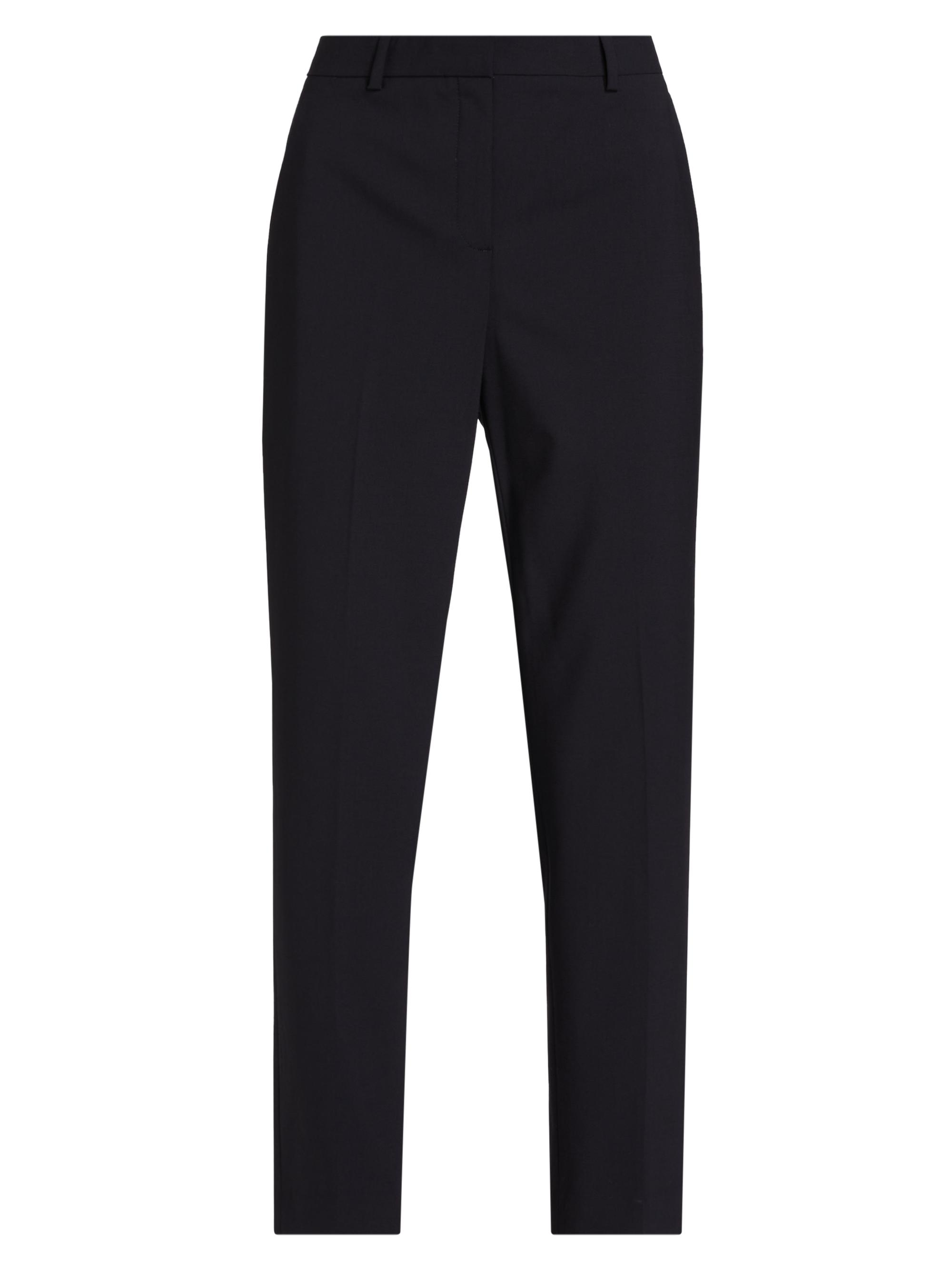 Theory Women's Treeca Classic Slim-Fit Trousers - Deep Navy