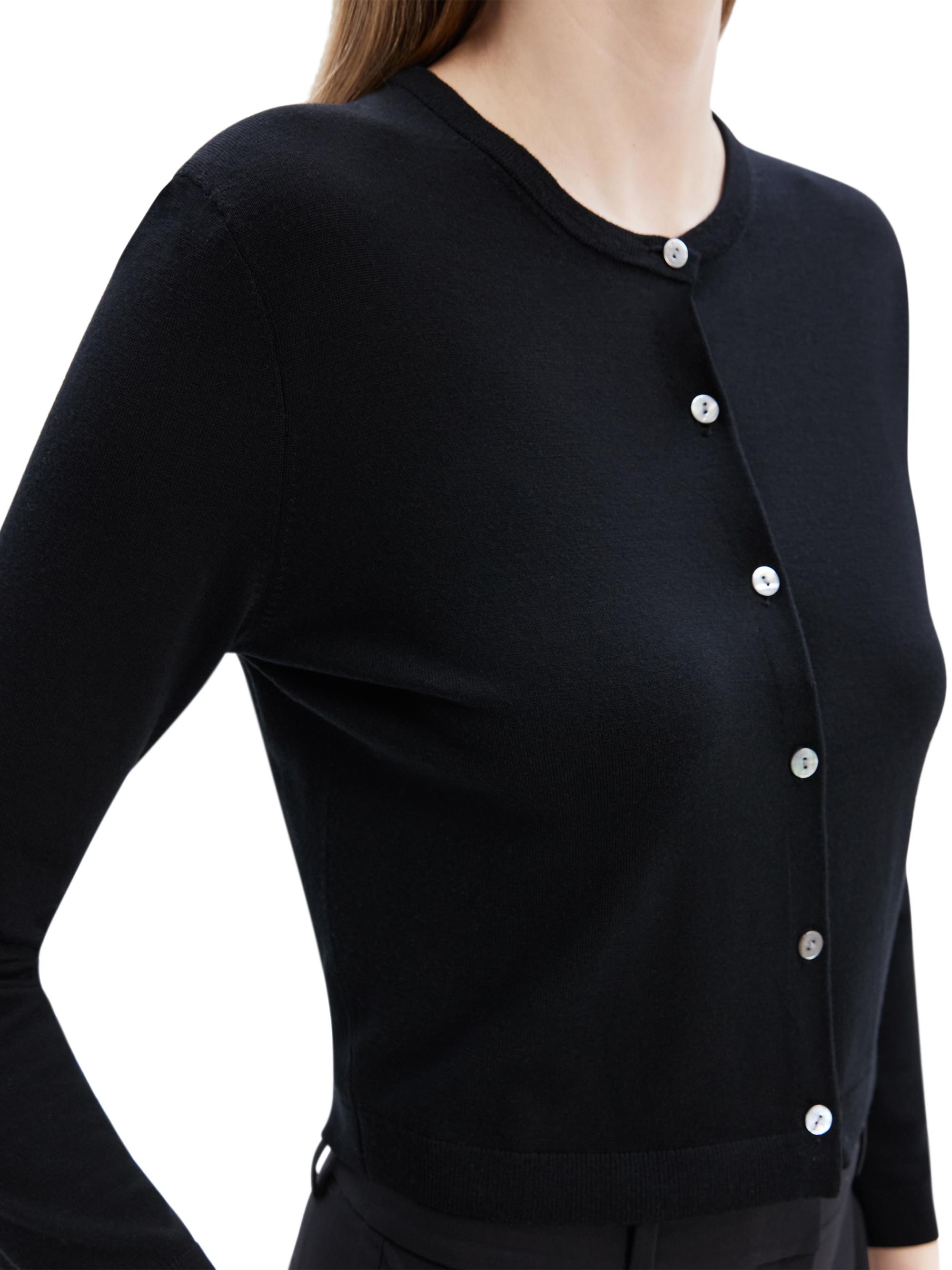 Theory Merino Wool Crop Cardigan | Saks Fifth Avenue