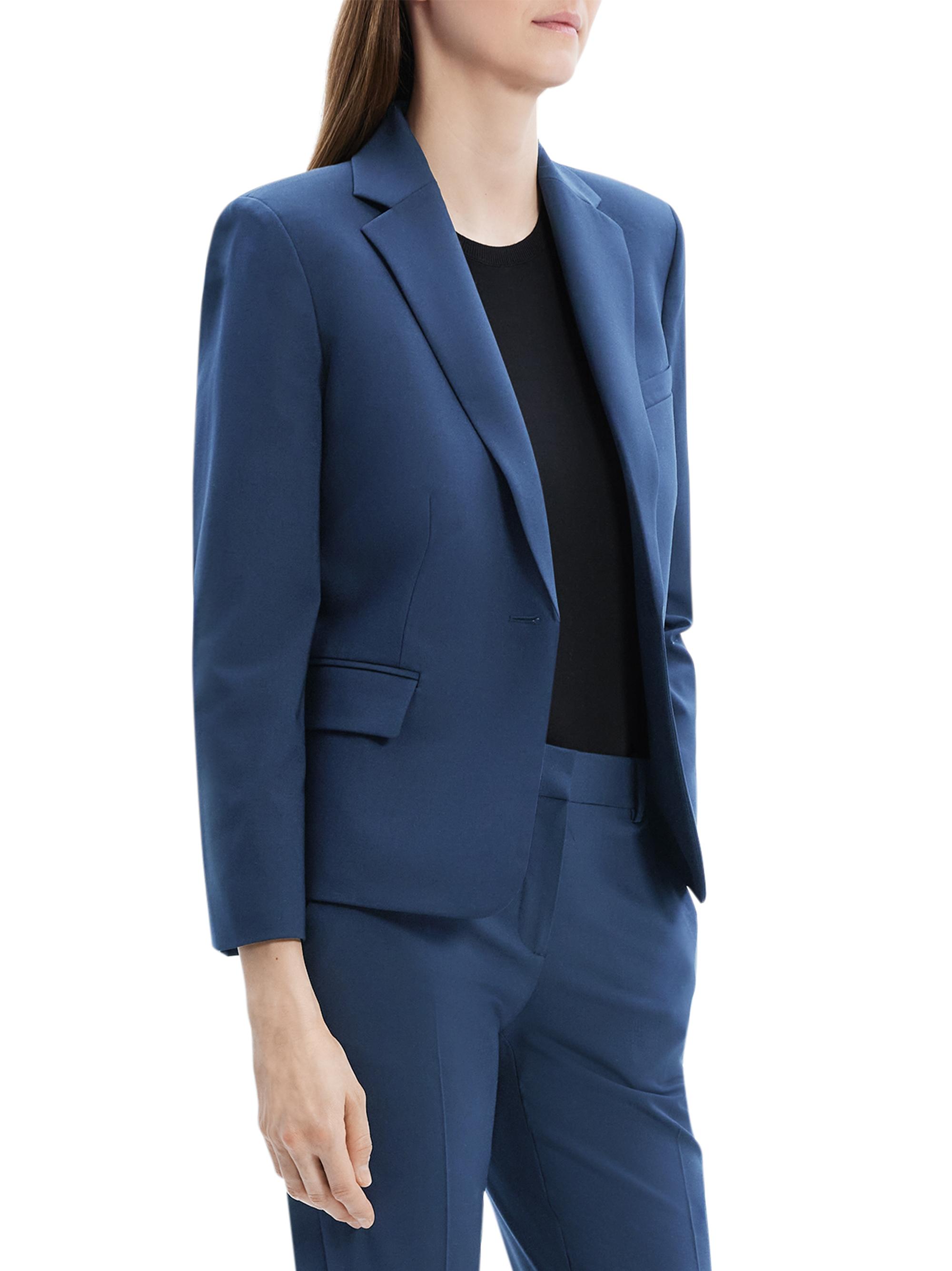 Theory Slim-Fit One-Button Blazer | Saks Fifth Avenue