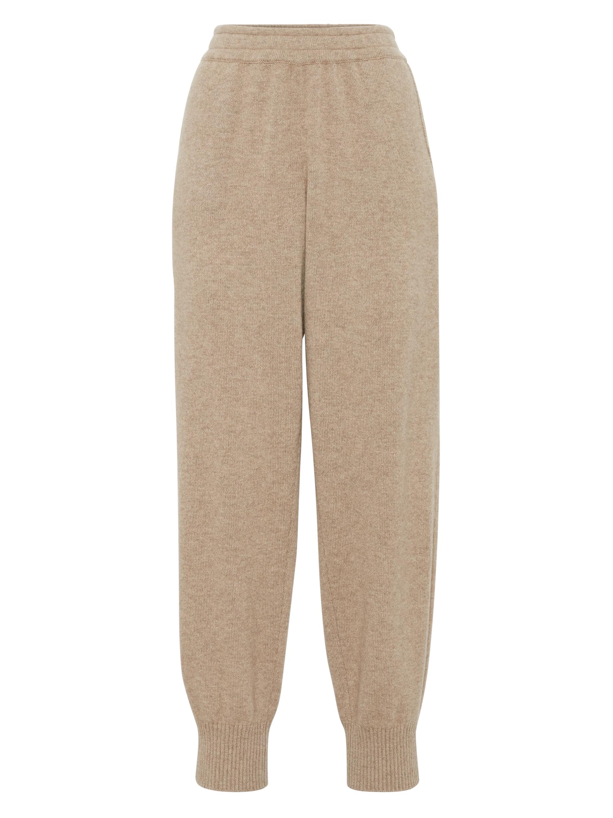 Brunello Cucinelli Women's Cashmere Knit Trousers - Brown