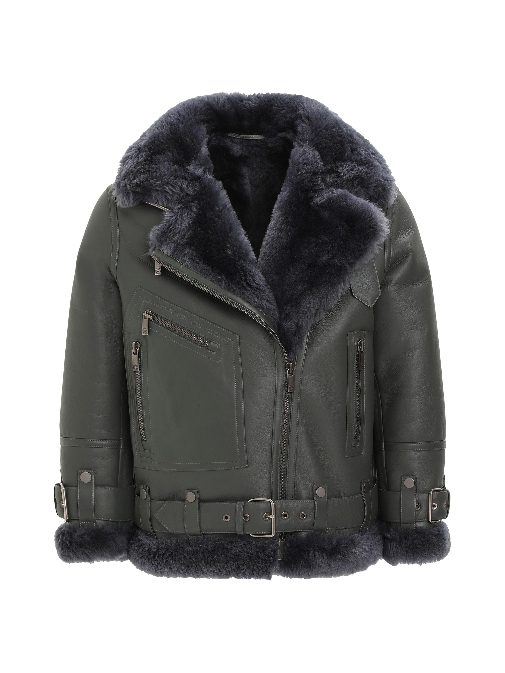 Gorski Shearling Lamb Zip Moto Jacket | Saks Fifth Avenue