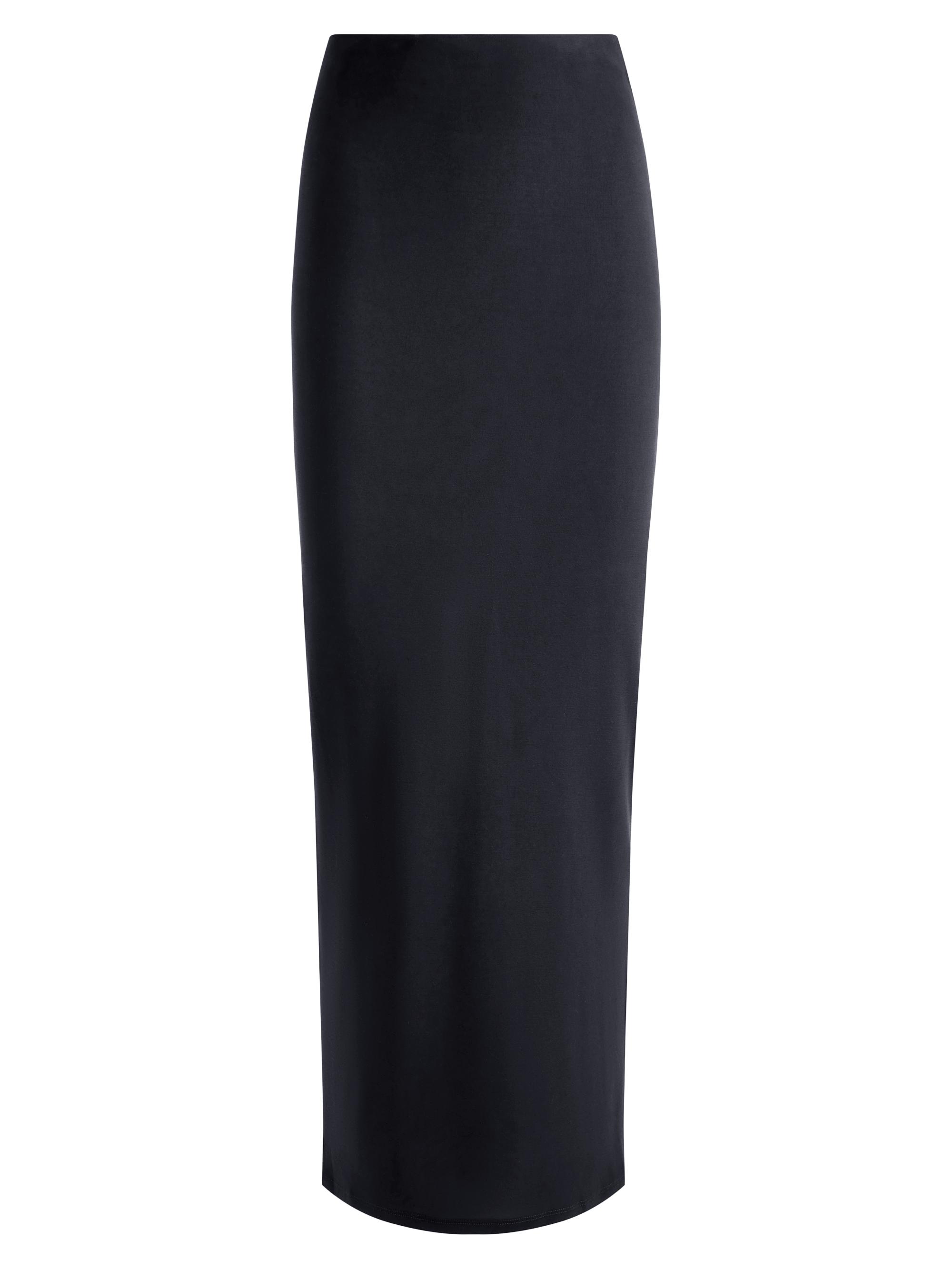 ALICE + OLIVIA Women's Agatha Jersey Maxi Skirt - Black
