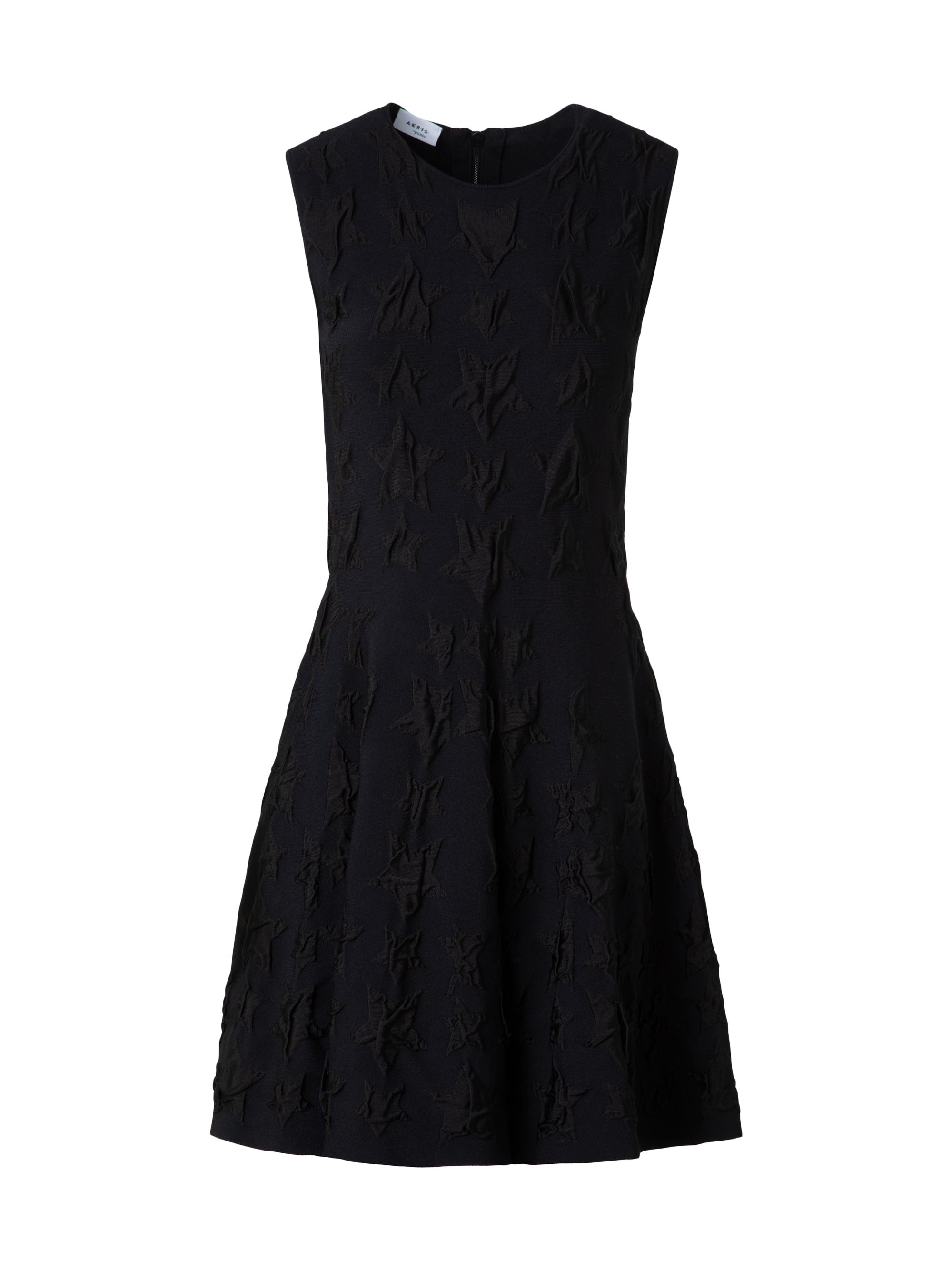 Akris punto Women's Jacquard Star Fit & Flare Minidress - Black