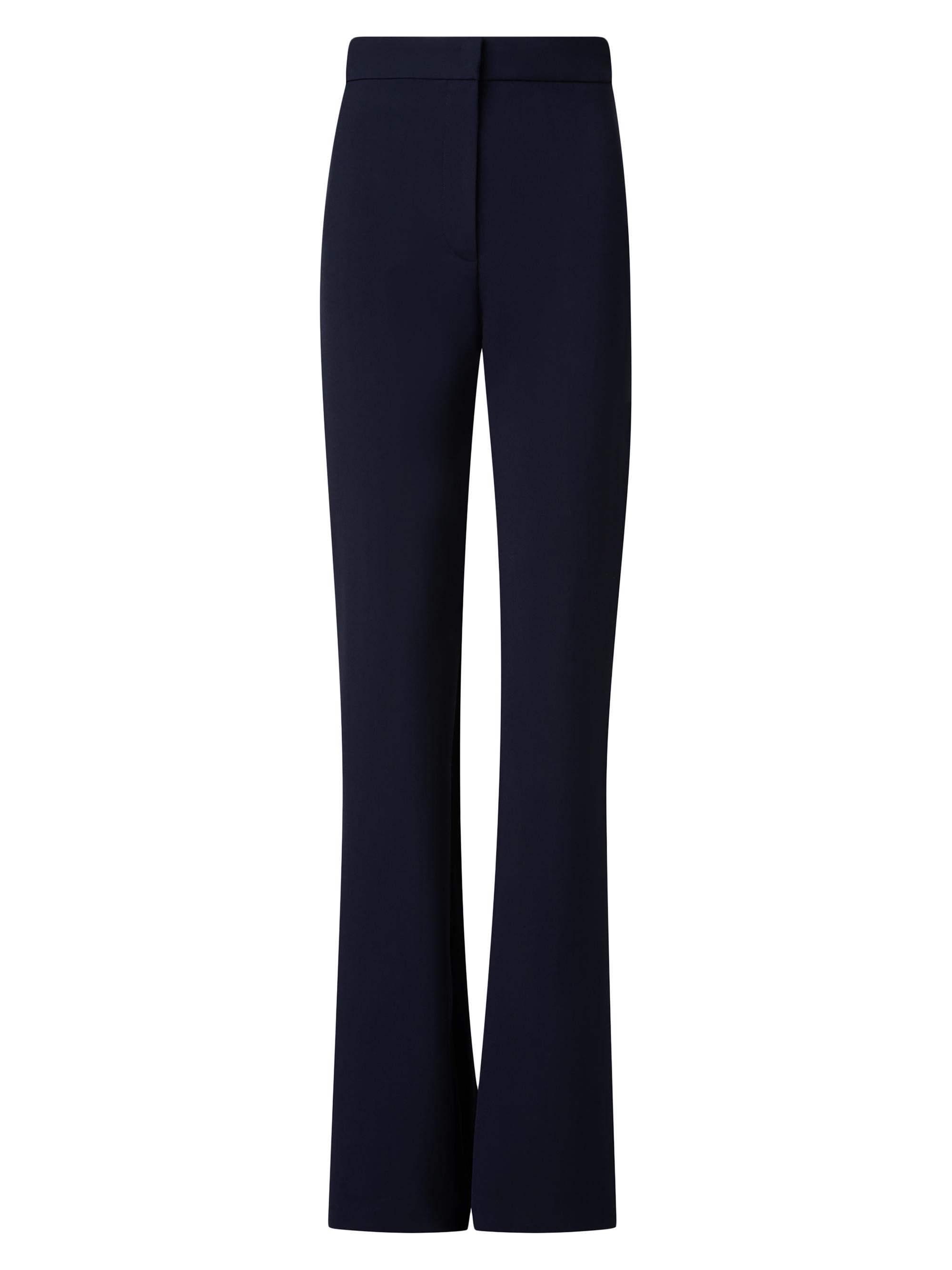 Akris punto Women's Courtney Crepe Boot-Cut Pants - Navy