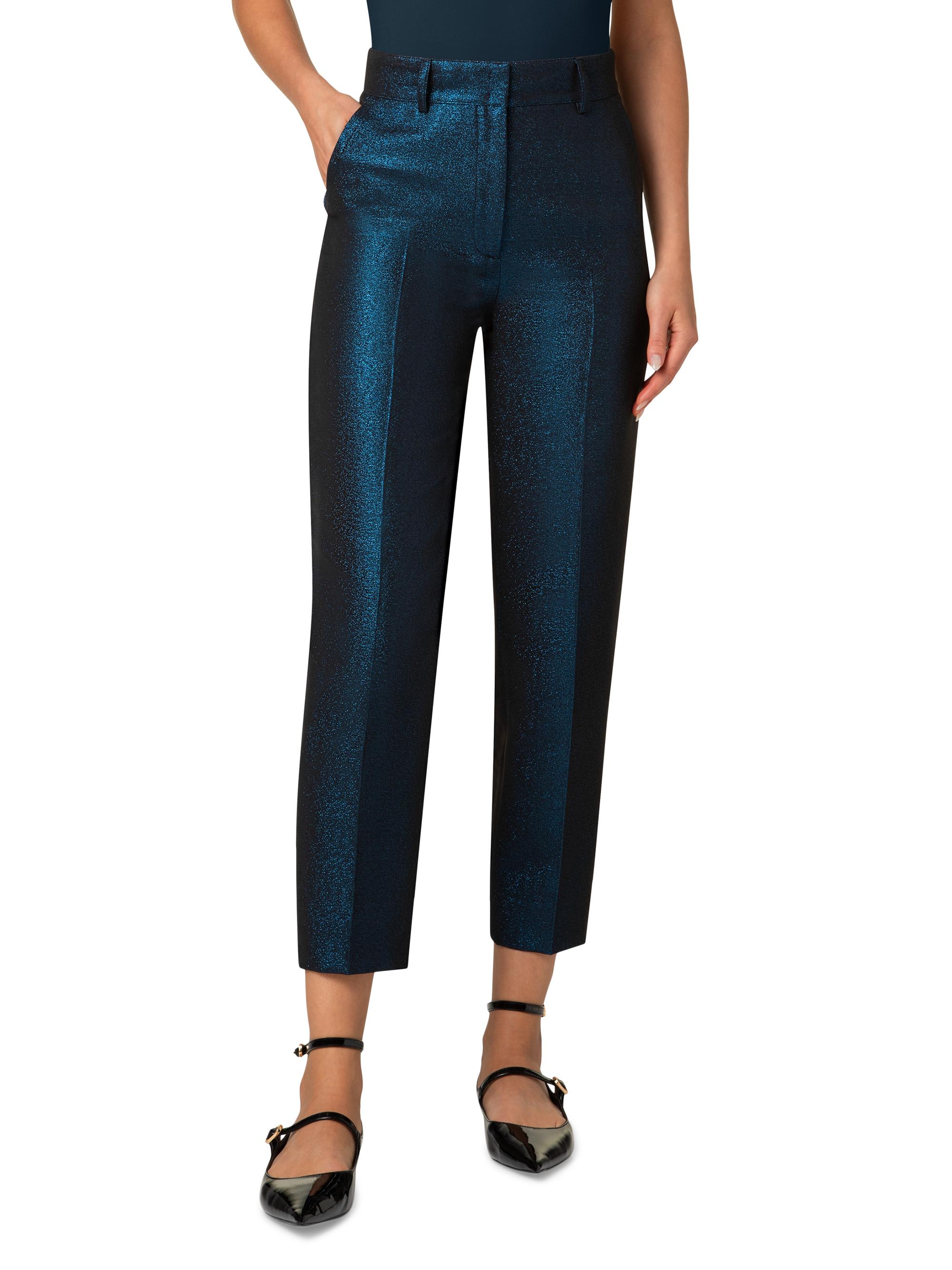 Akris punto Feryn Shimmer Tapered Pants | Saks Fifth Avenue