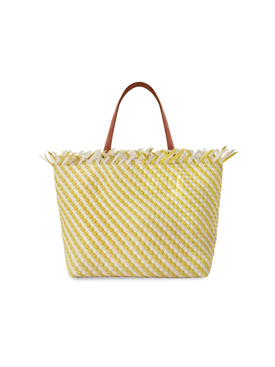 Naghedi Havana Large Stripe Tote Bag | Saks Fifth Avenue
