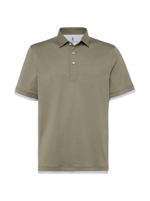 Polo Shirt BRUNELLO CUCINELLI Men color Beige