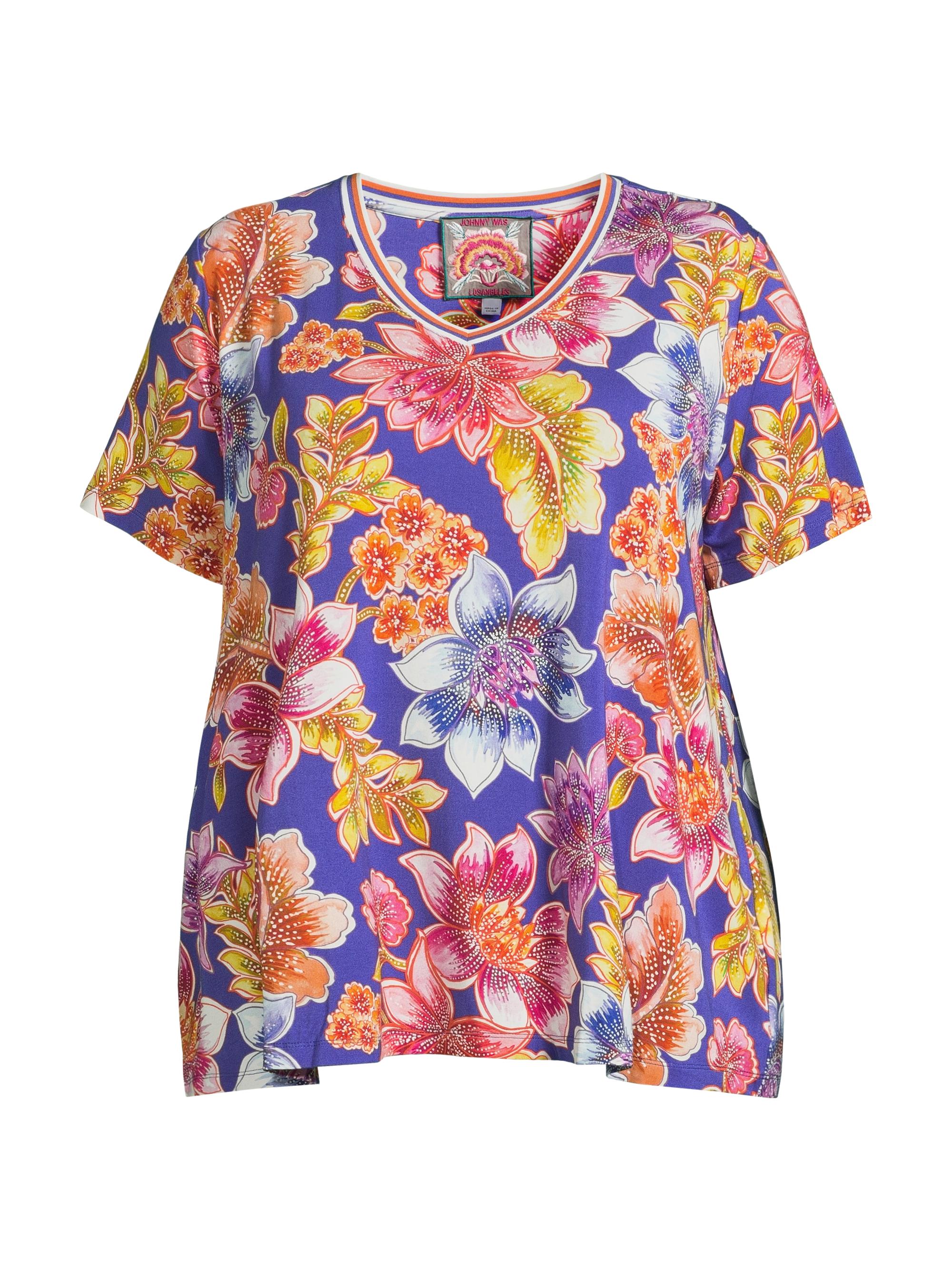 Johnny Was Women's Plus Janie Swing T-Shirt